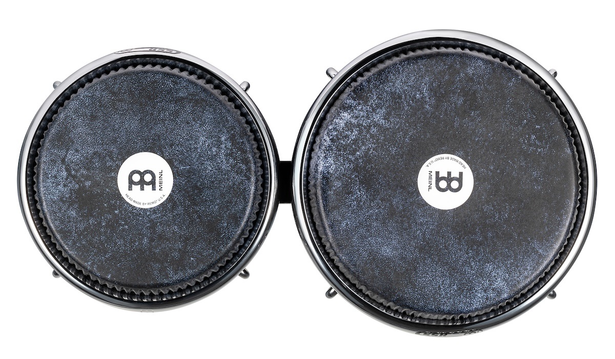 Meinl Artist Series Bongo Diego Galé, REMO® Black Calfskin Skyndeep He (obrázek 6)