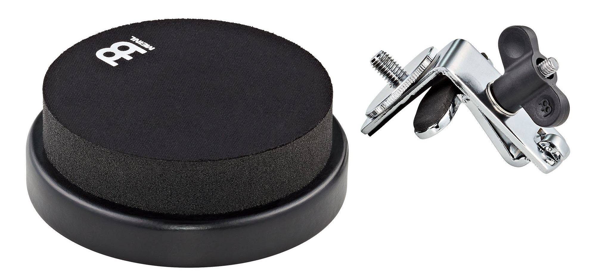 Meinl 4" Bass Drum Mounted Pad - Black (obrázek 6)