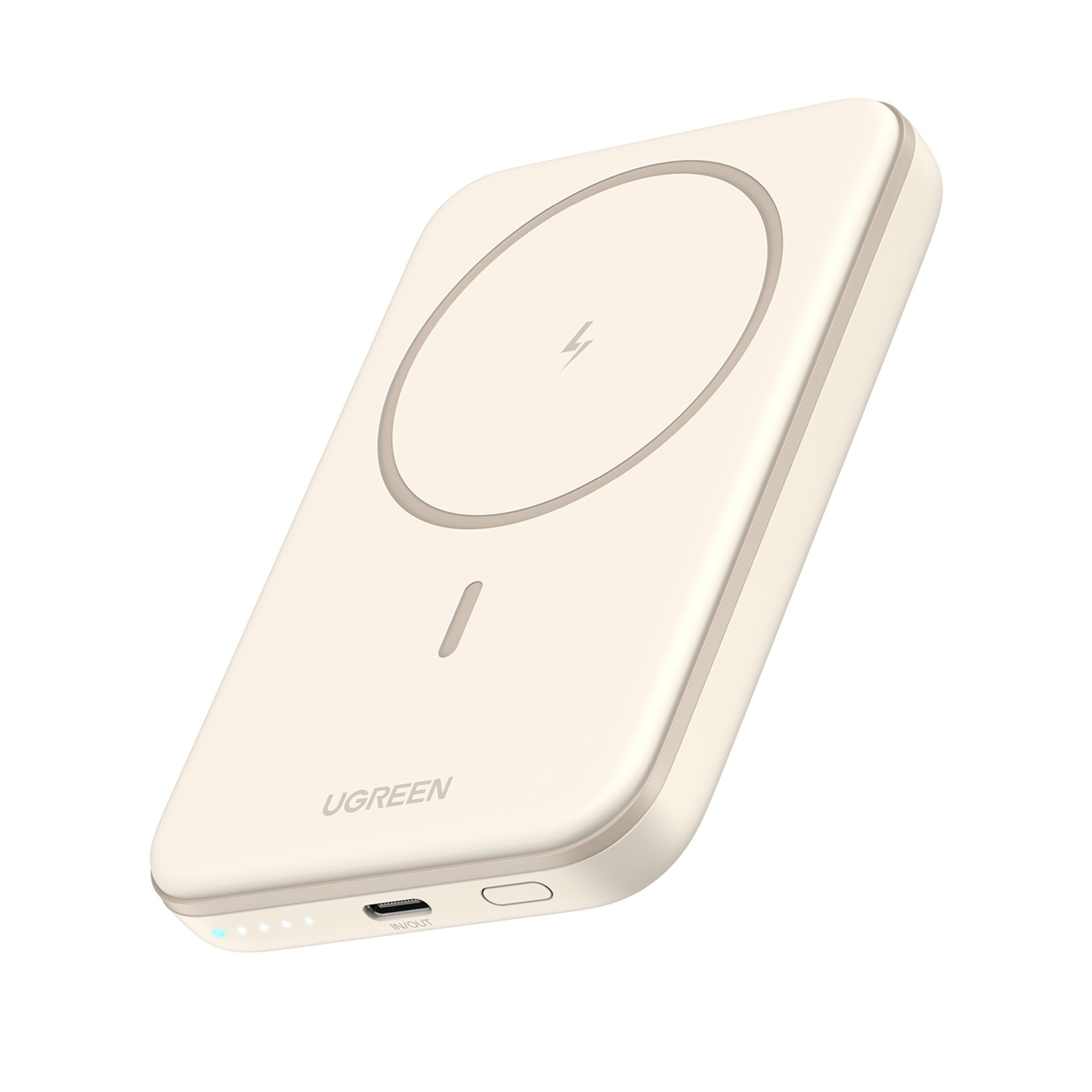 Levně Ugreen Bezdrátová magnetická powerbanka 25207 5000mAh