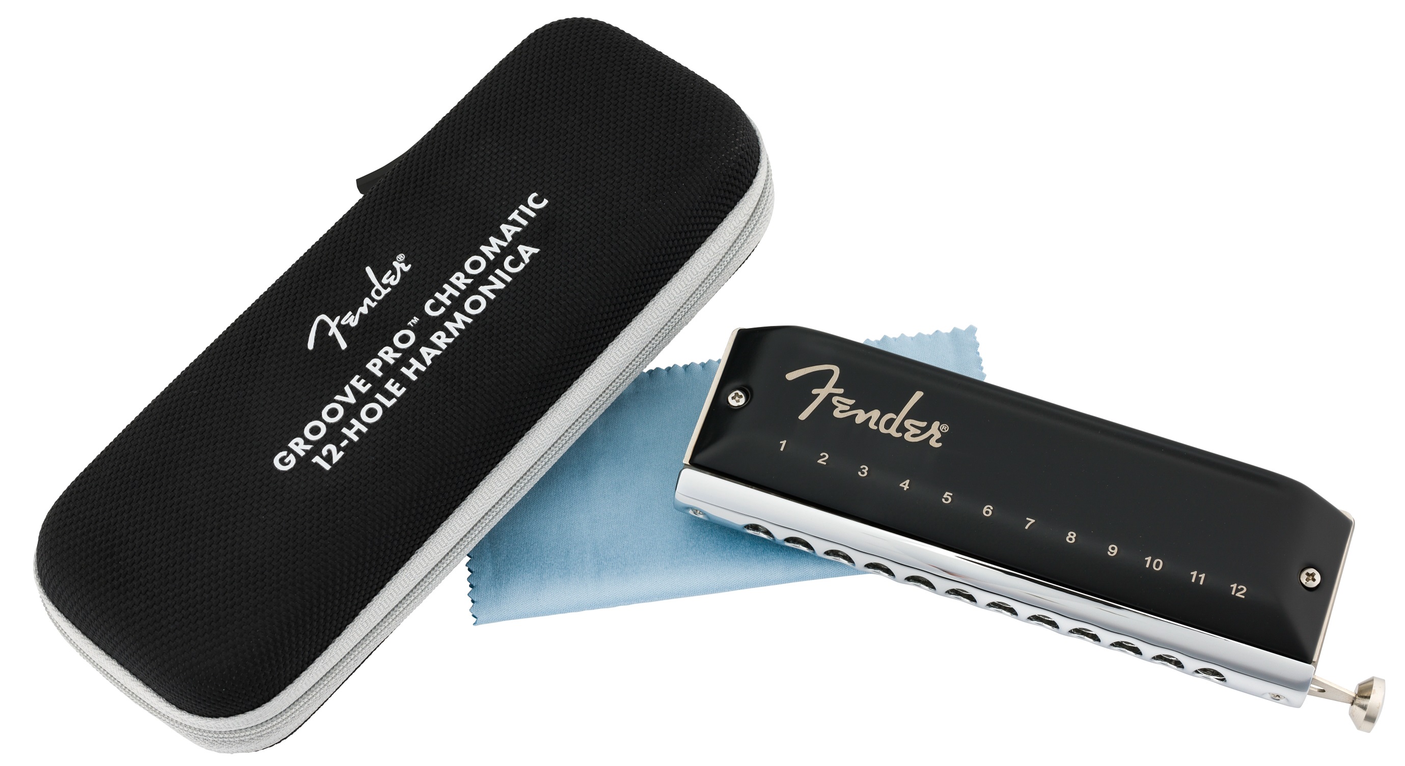 Fender Groove Pro Chromatic 12-Hole Harmonica C (obrázek 4)