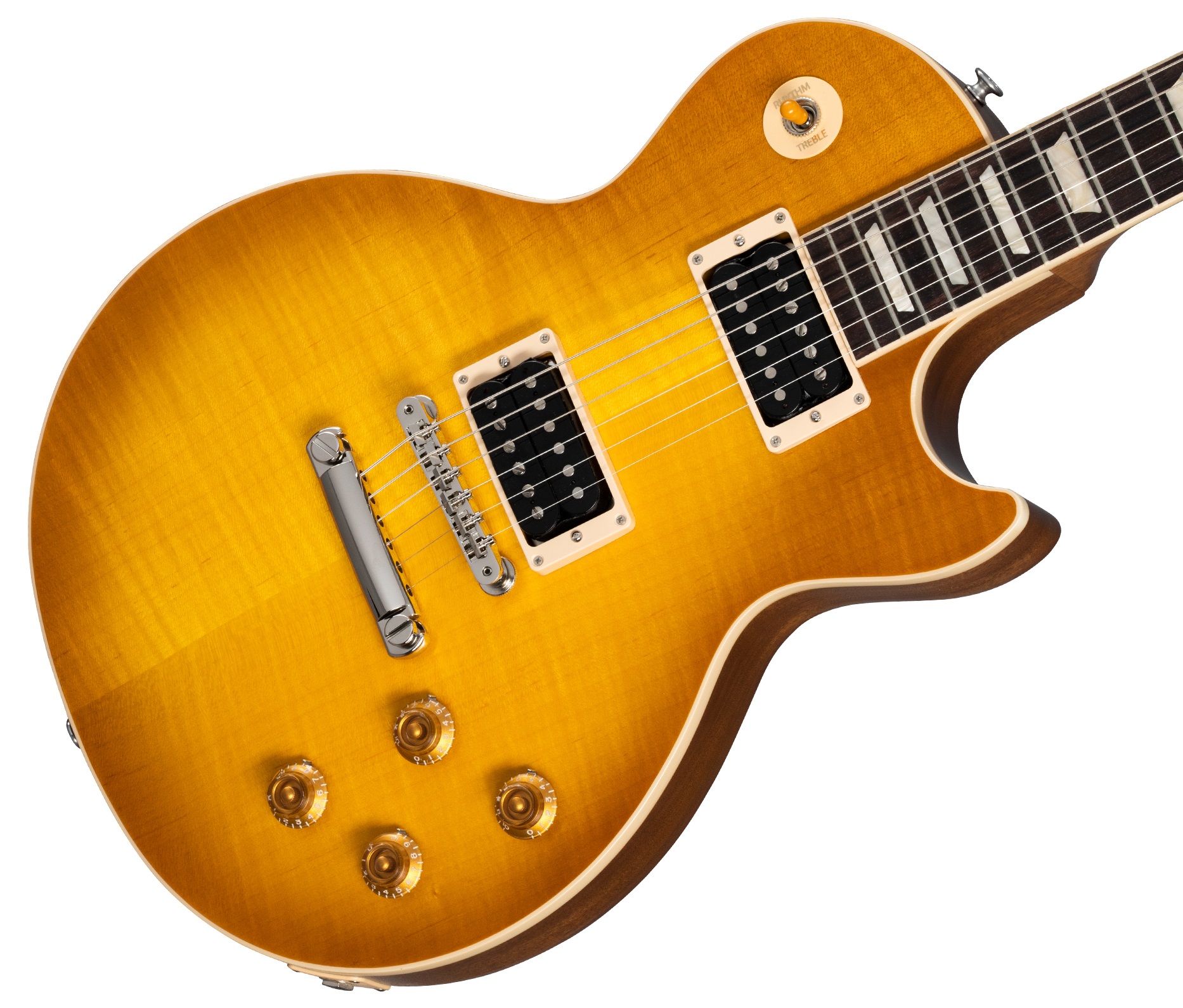 Gibson Les Paul Standard 50s Faded Vintage Honey Burst (obrázek 3)