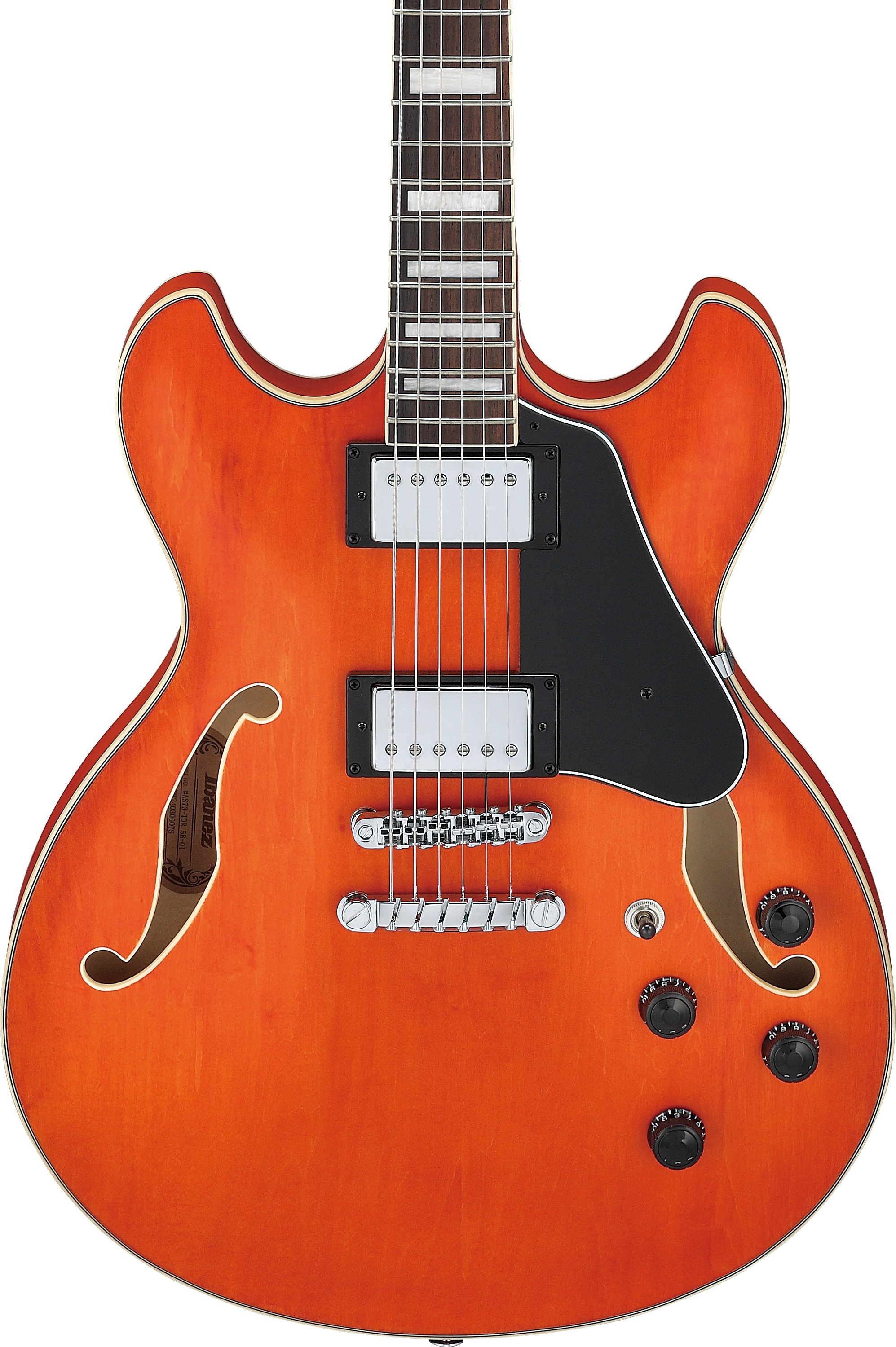 Ibanez AS73 Transparent Tangerine (obrázek 3)