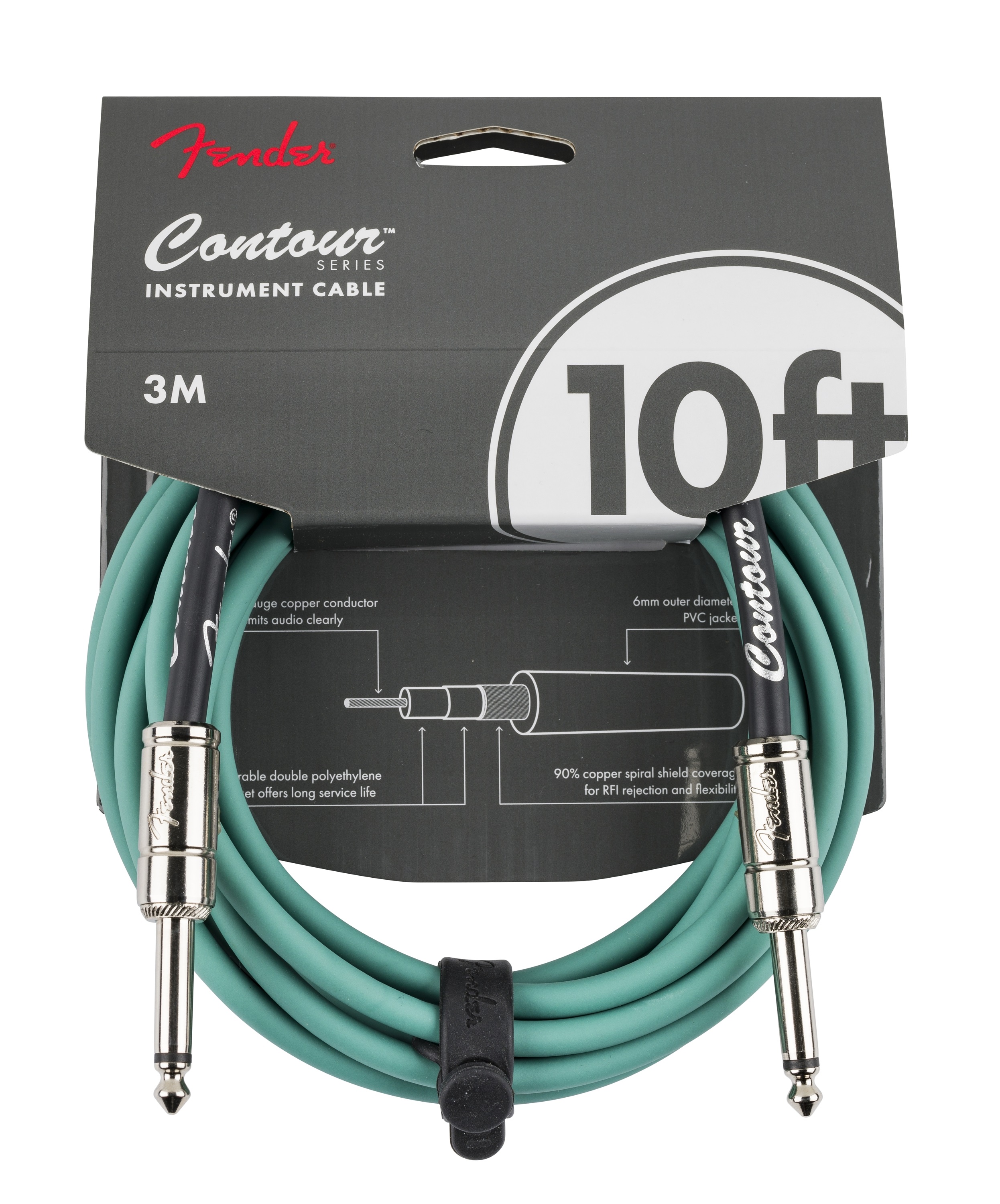 Levně Fender Contour 10' Cable SHG