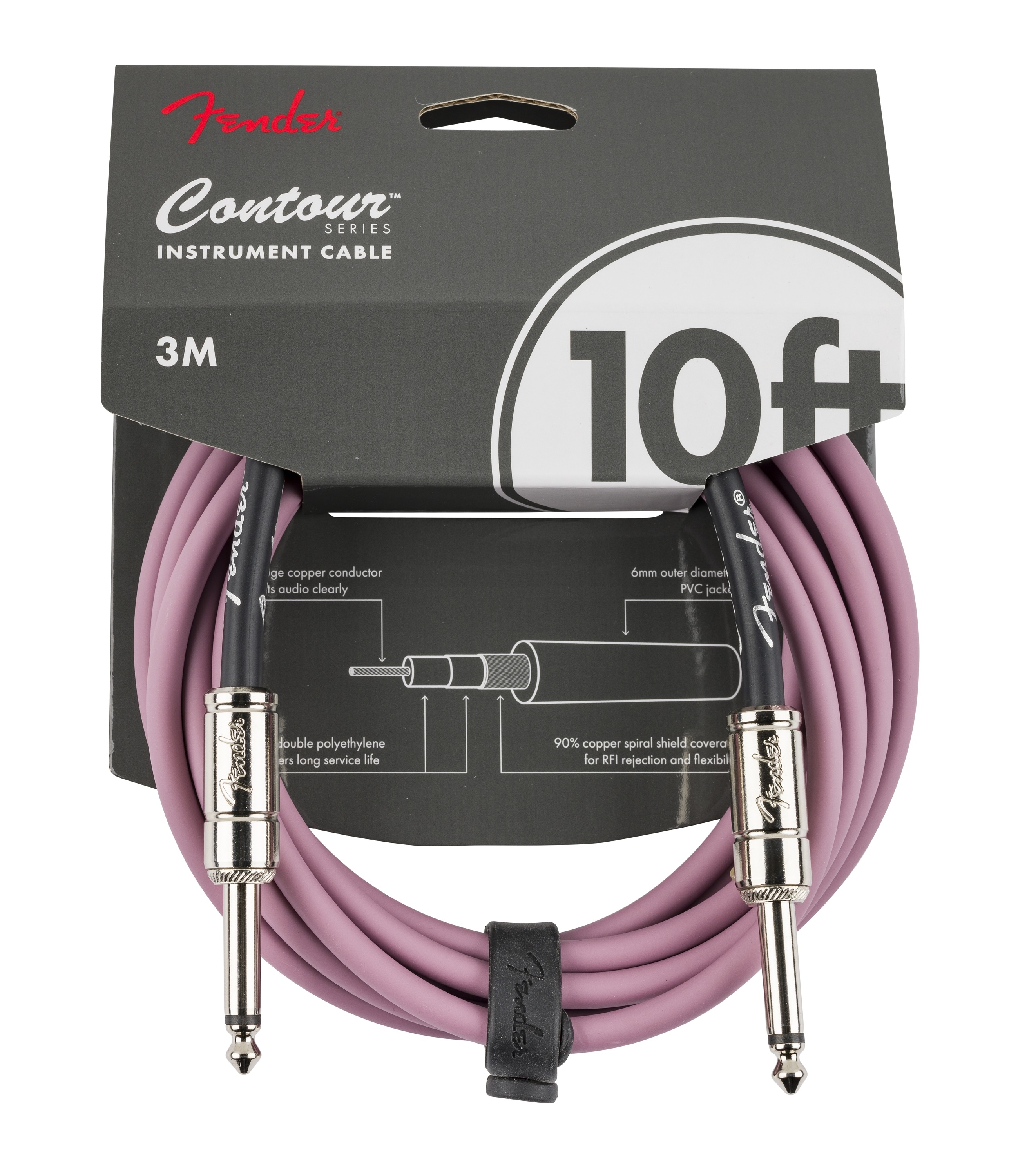 Levně Fender Contour 10' Cable BGM