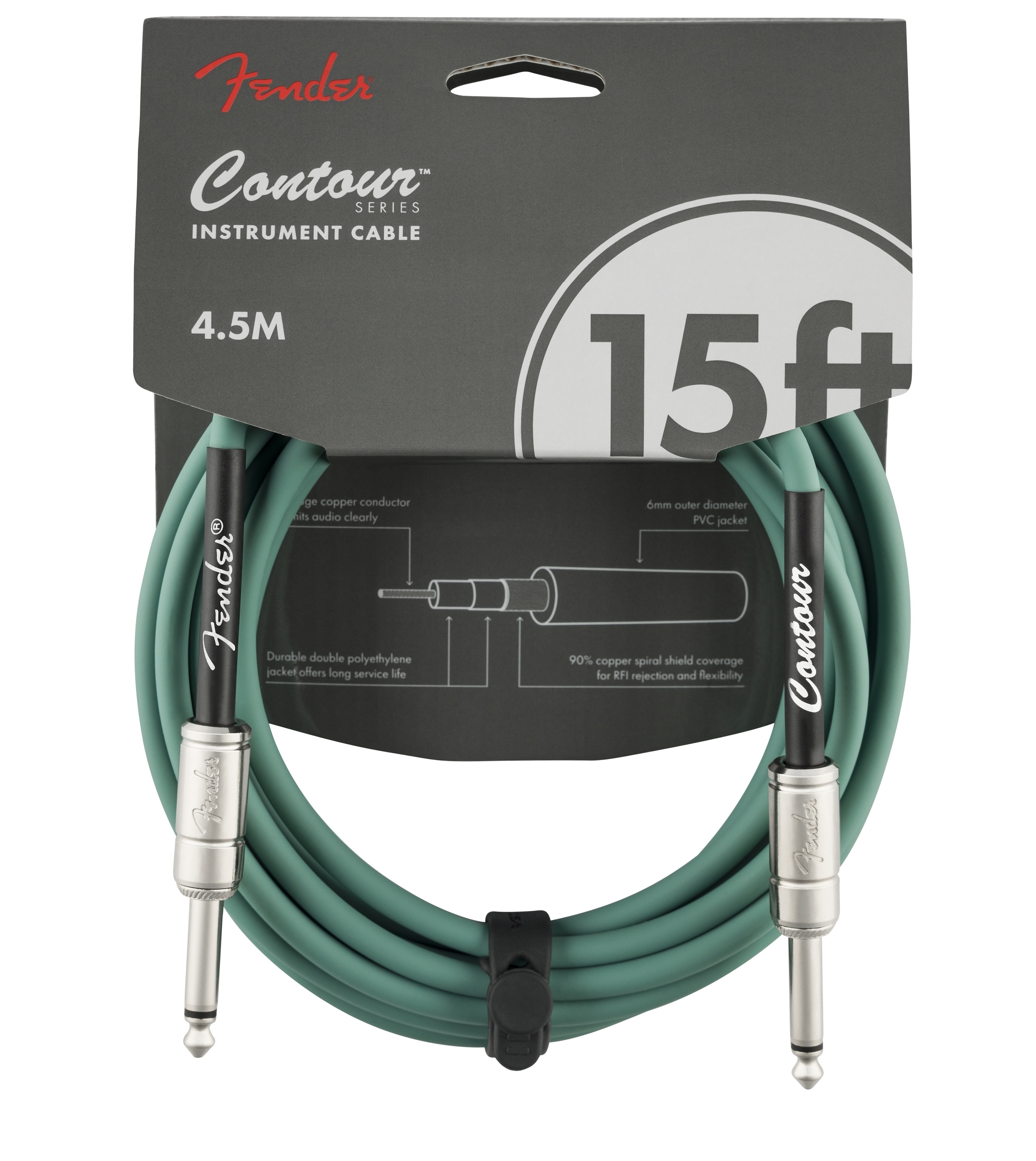 Levně Fender Contour 15' Cable SHG