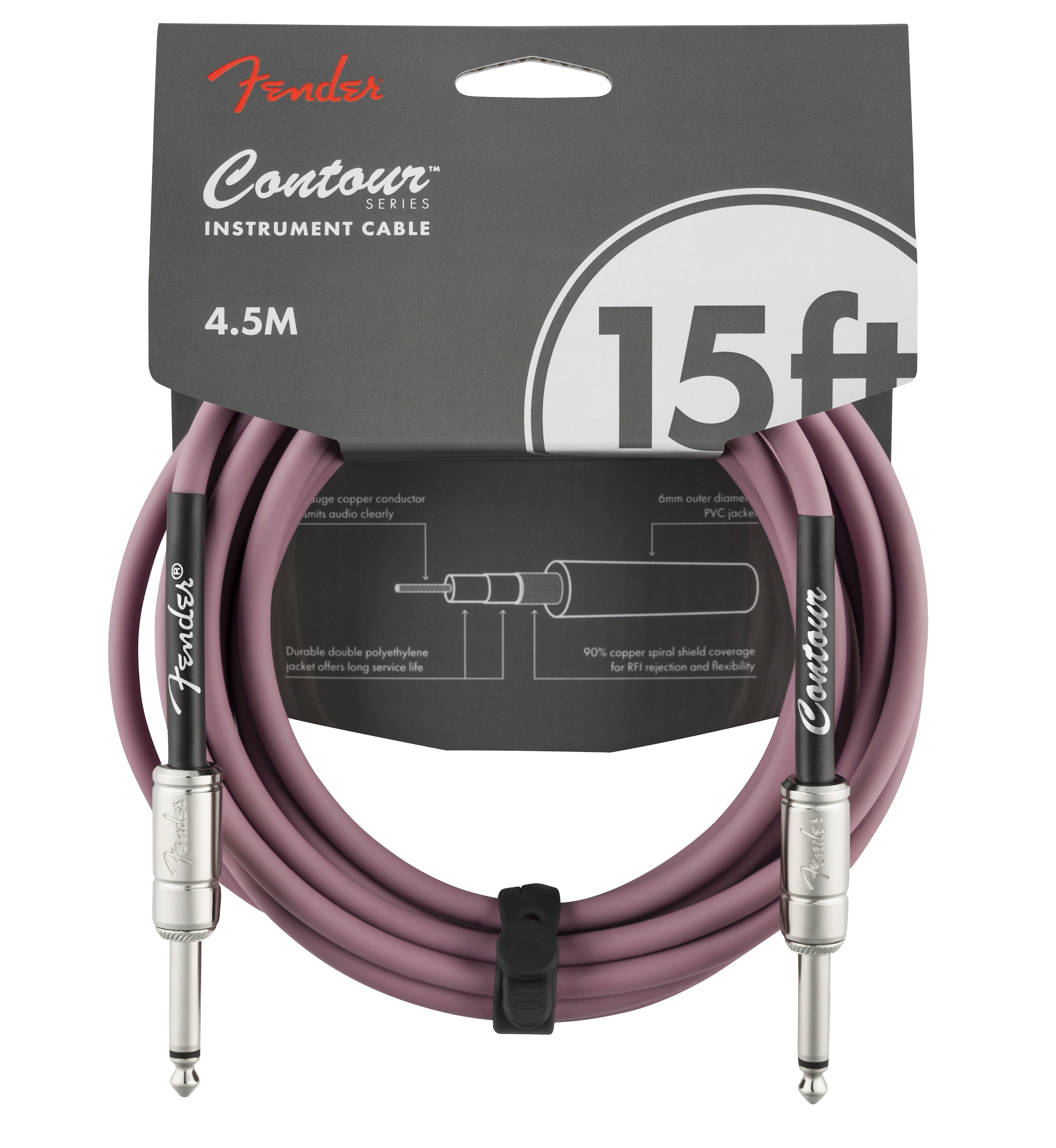 Levně Fender Contour 15' Cable BGM