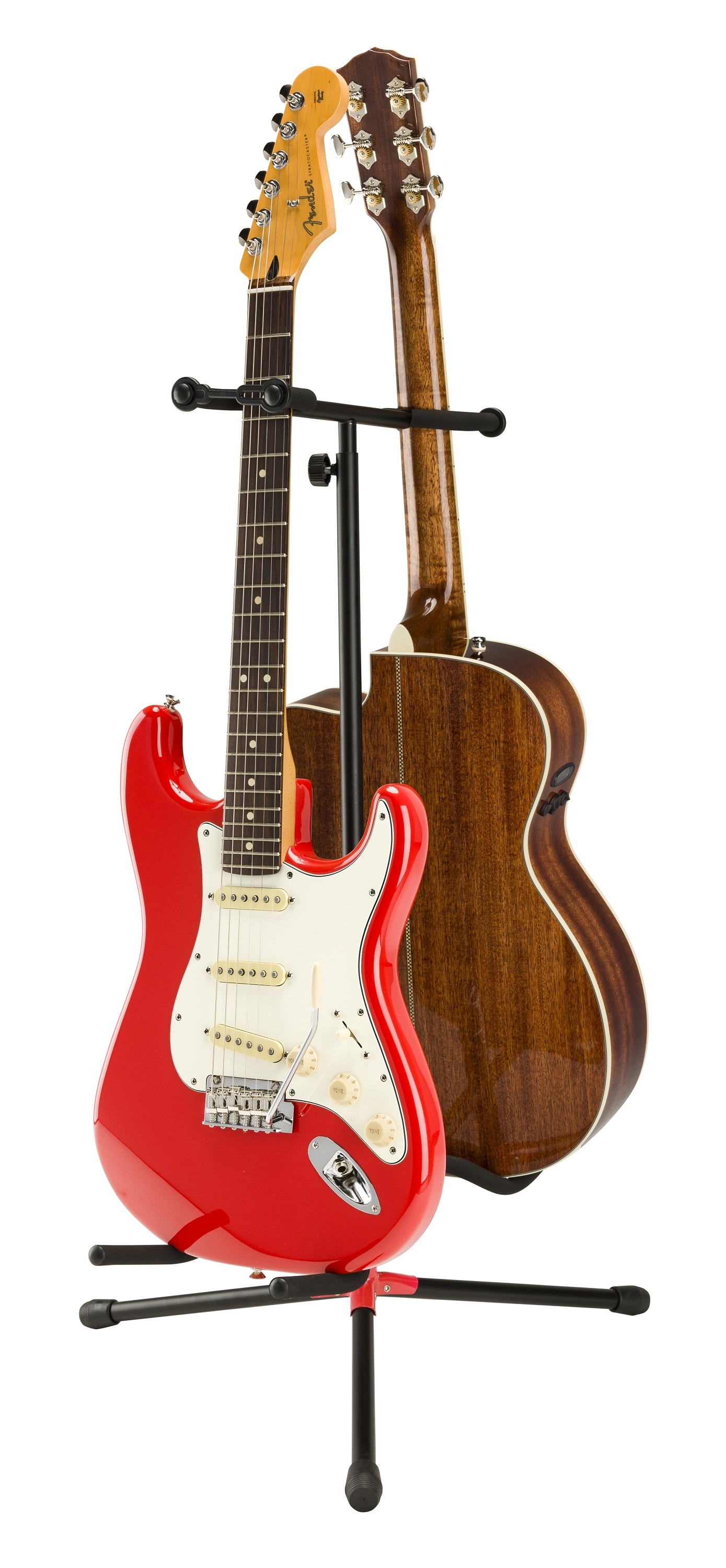 Fender Adjustable Double Cradle Guitar Stand (obrázek 4)