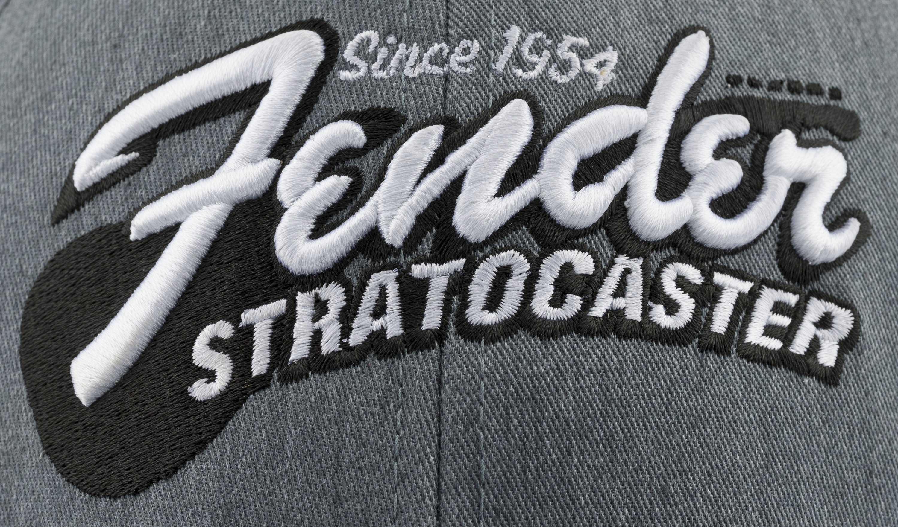 Fender Stratocaster Guitar Hat Heather Gray (obrázek 3)