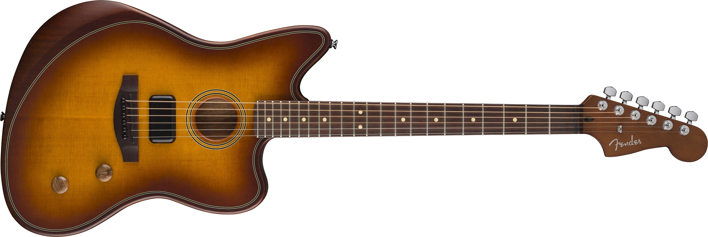 Fender Acoustasonic Standard Jazzmaster HBT