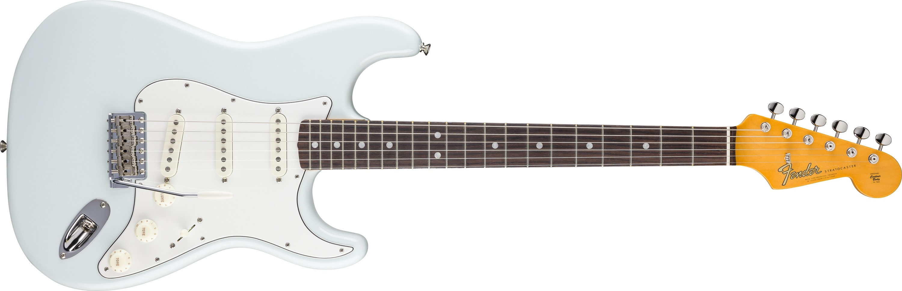 Levně Fender American Vintage II 1965 Stratocaster Round-Lam RW SBL