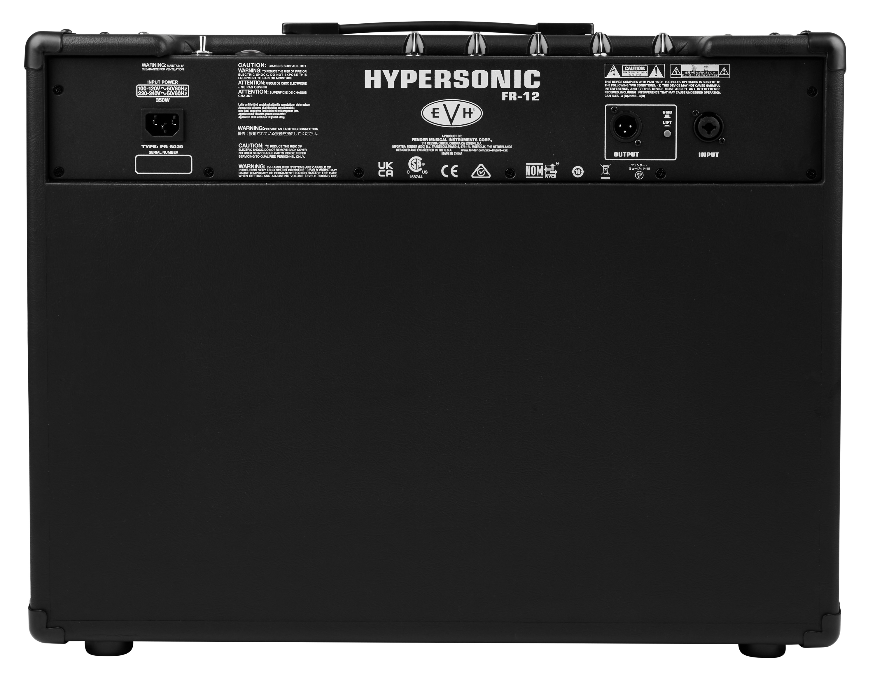 EVH 5150III Hypersonic FRFR 12 Black (obrázek 4)