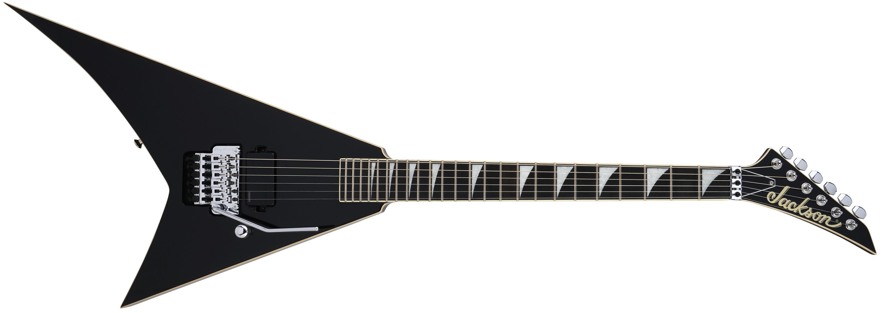 Levně Jackson Pro Plus Pure Metal LTD Rhoads EB BK