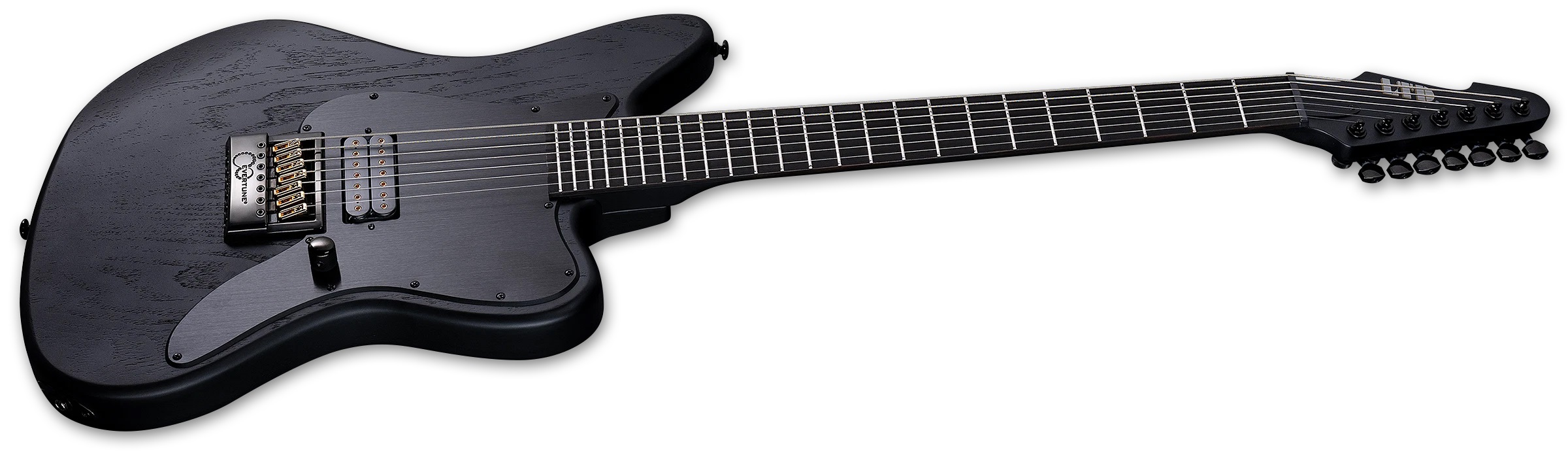 ESP LTD Alex Wade AW-XJ7 Baritone Evertune Black Open Grain Satin (obrázek 3)