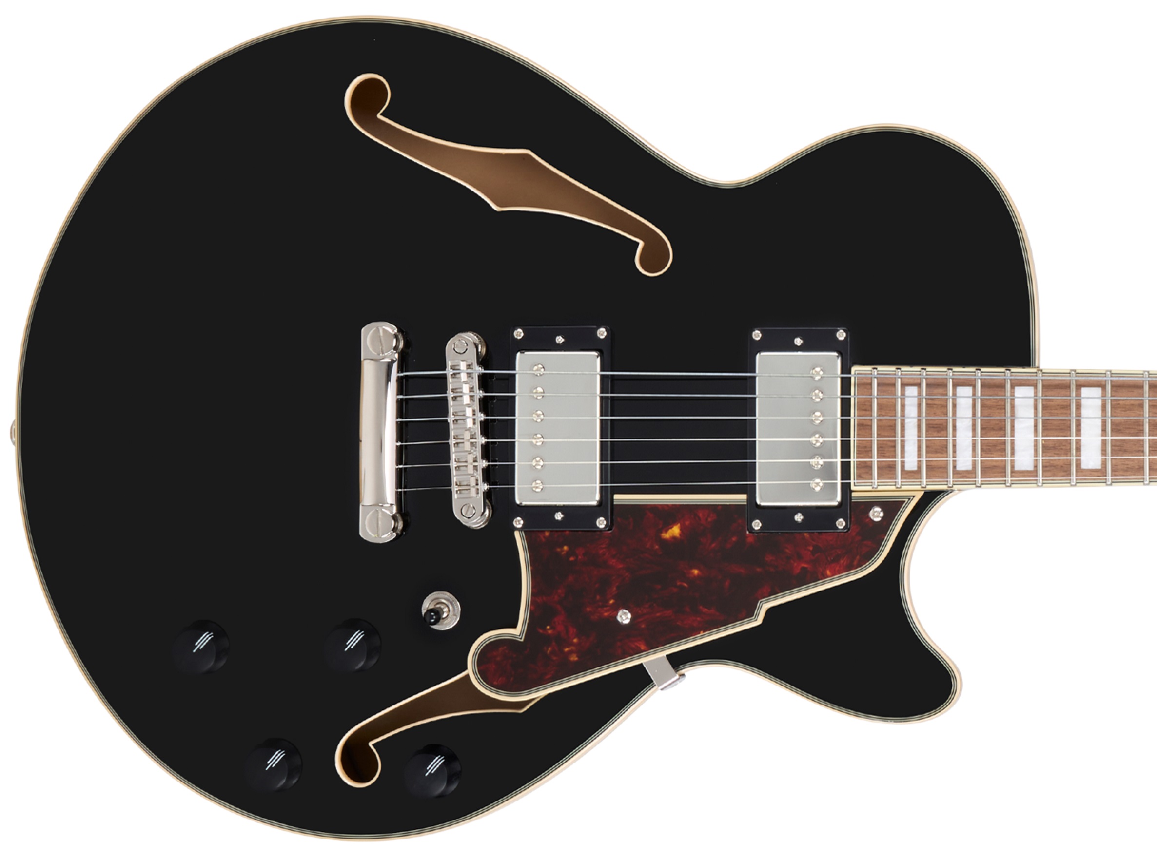 D'Angelico Premier SS Solid Black (obrázek 3)