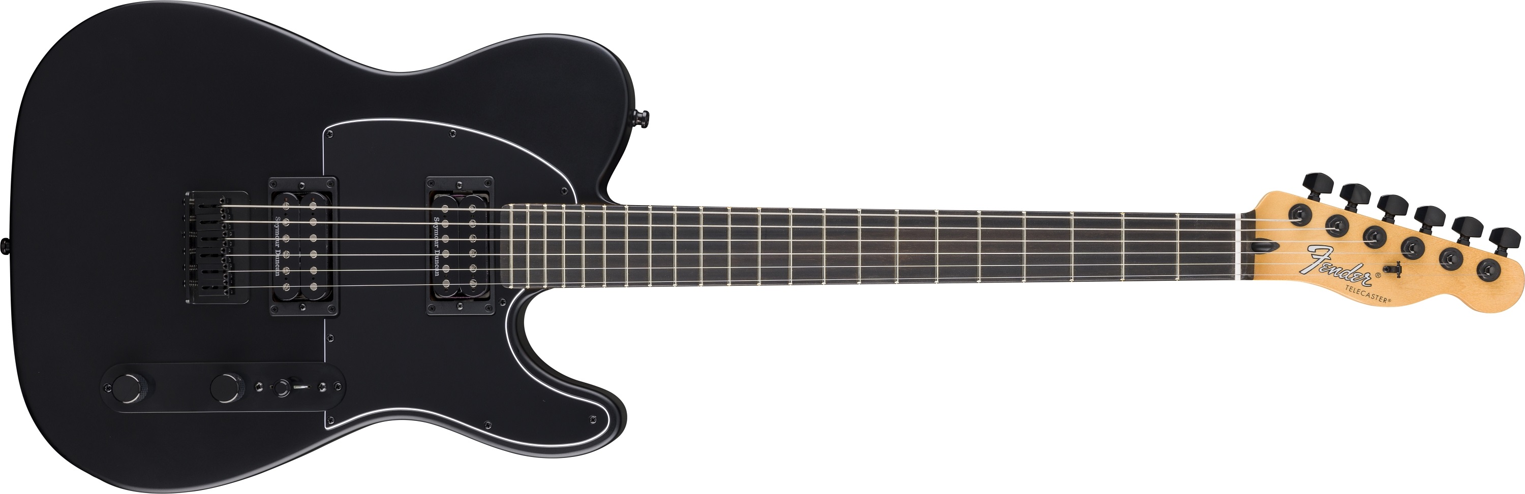 Levně Fender DE Player II Advanced Telecaster HH EB BLK