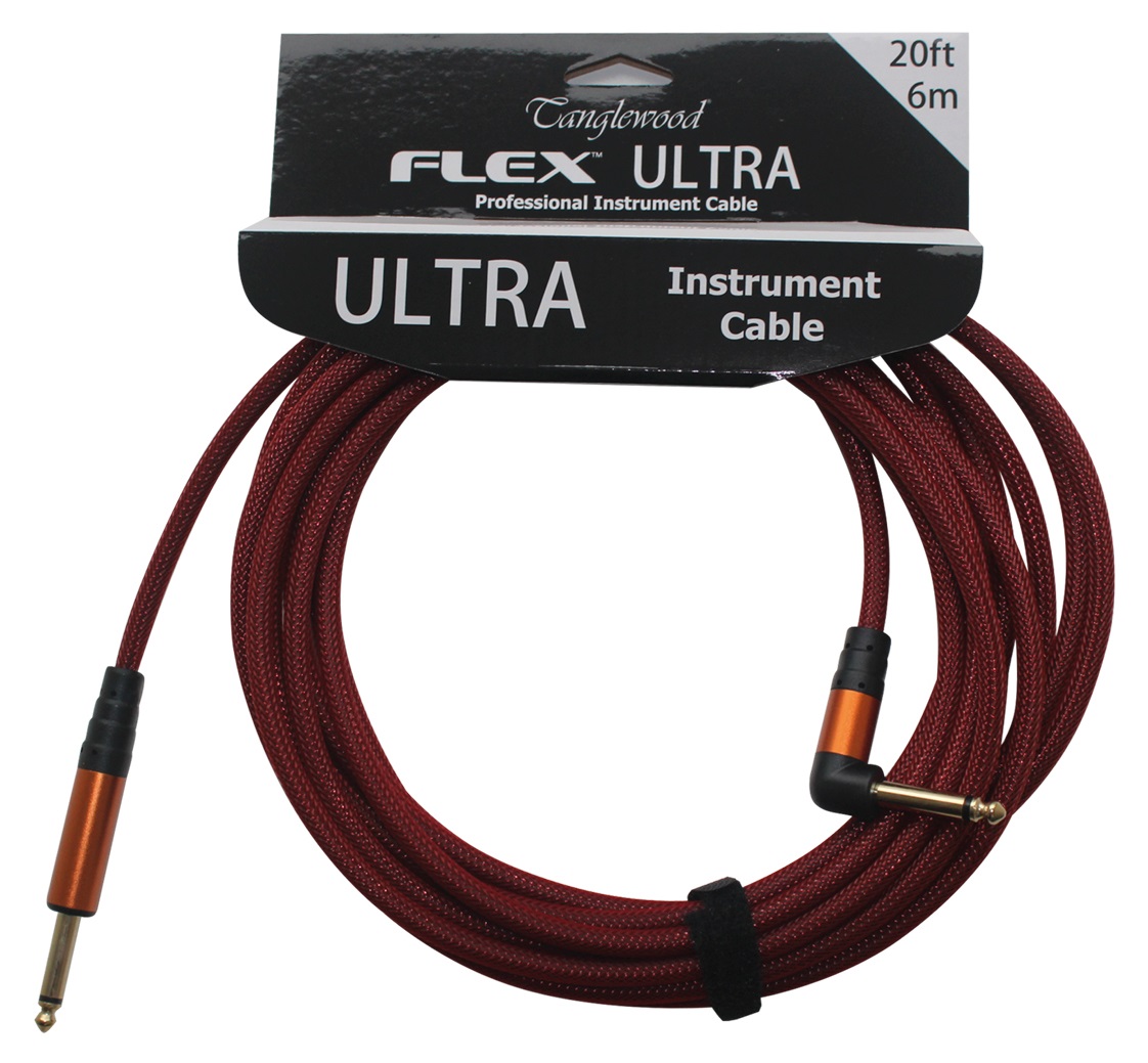 Levně Tanglewood Flex Ultra Cable Merlot 6 m Angled
