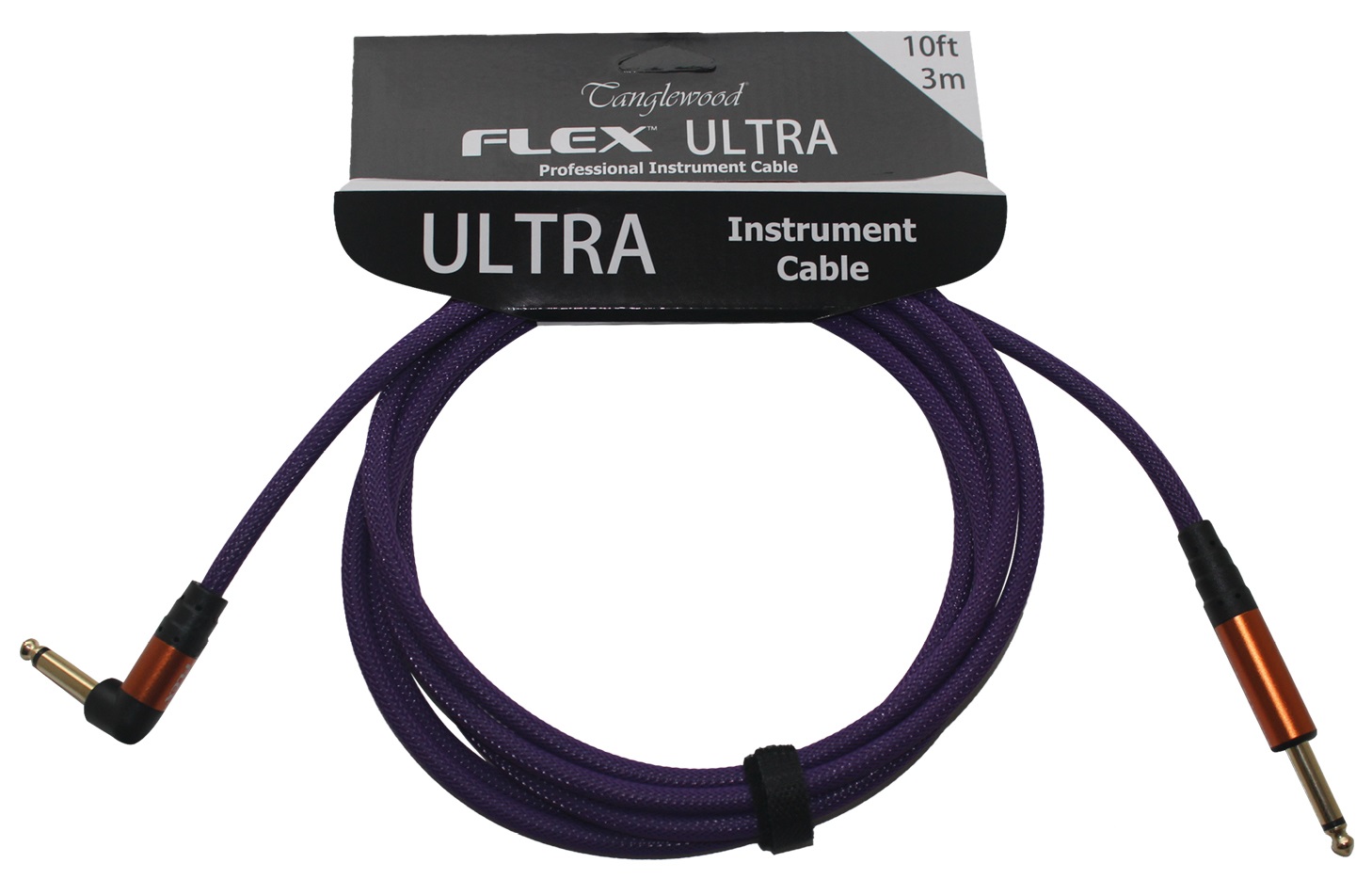 Levně Tanglewood Flex Ultra Cable Blackberry 3 m Angled