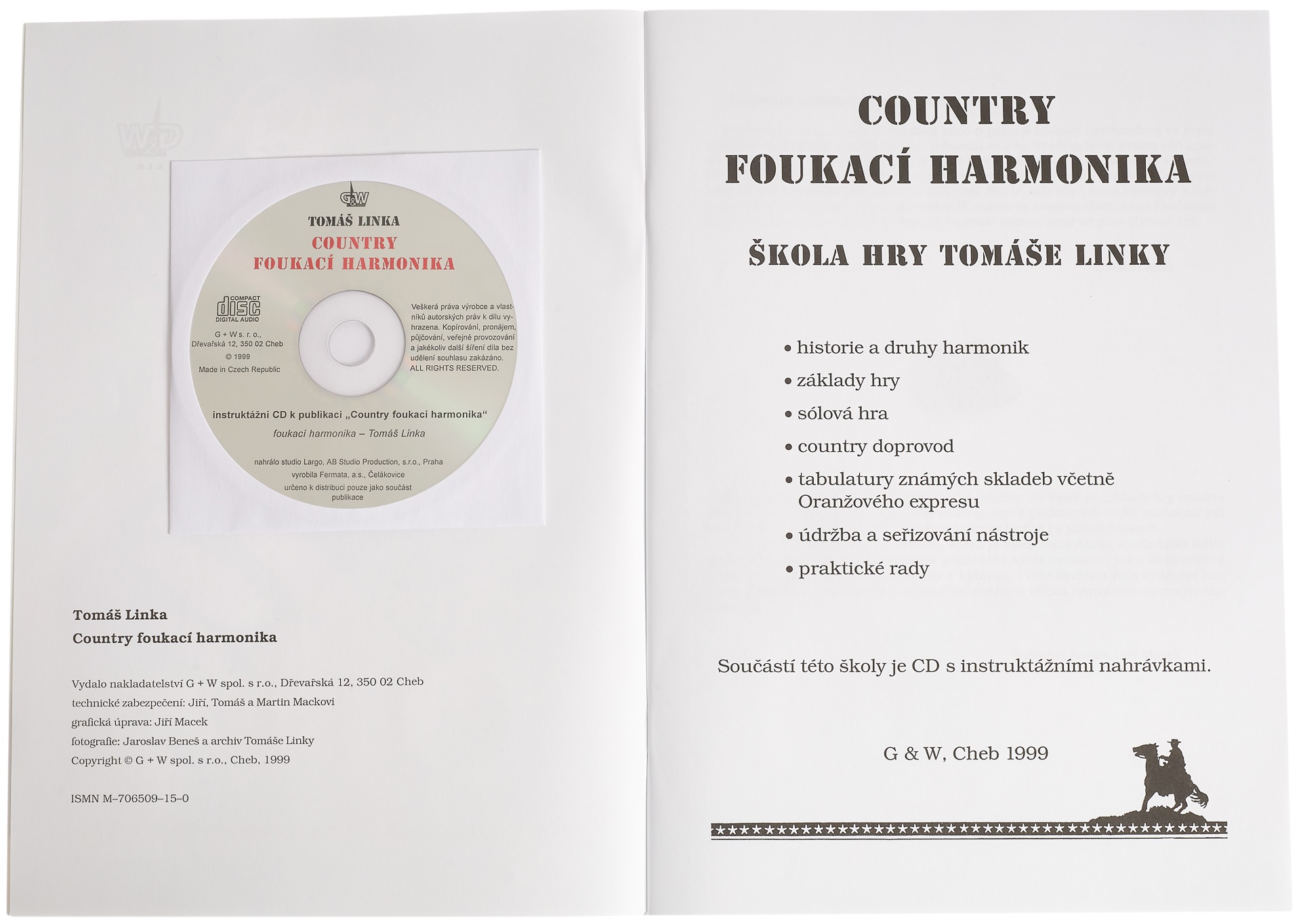 KN Country foukací harmonika - Tomáš Linka (obrázek 3)