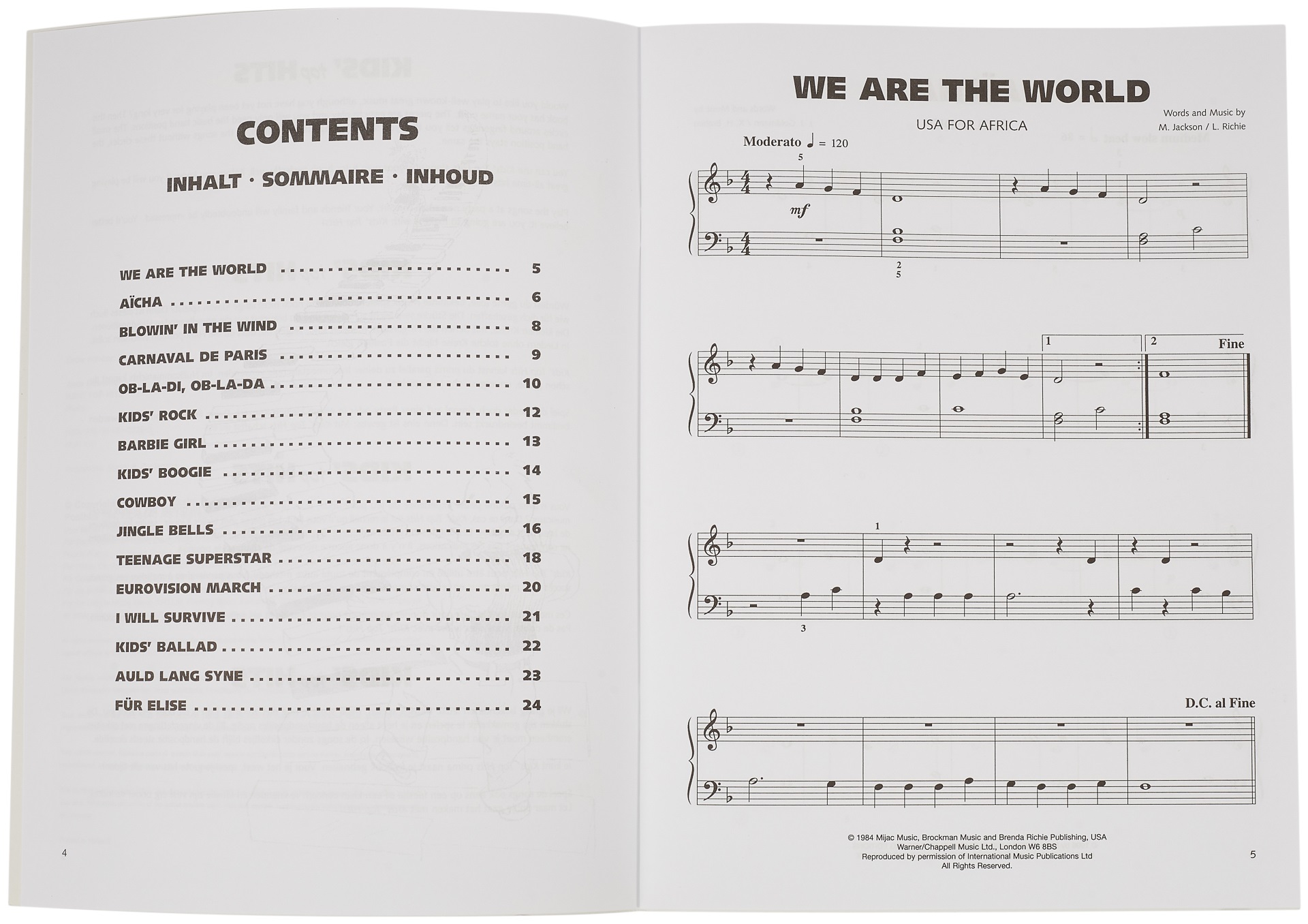 MS Kids' Top Hits (obrázek 3)