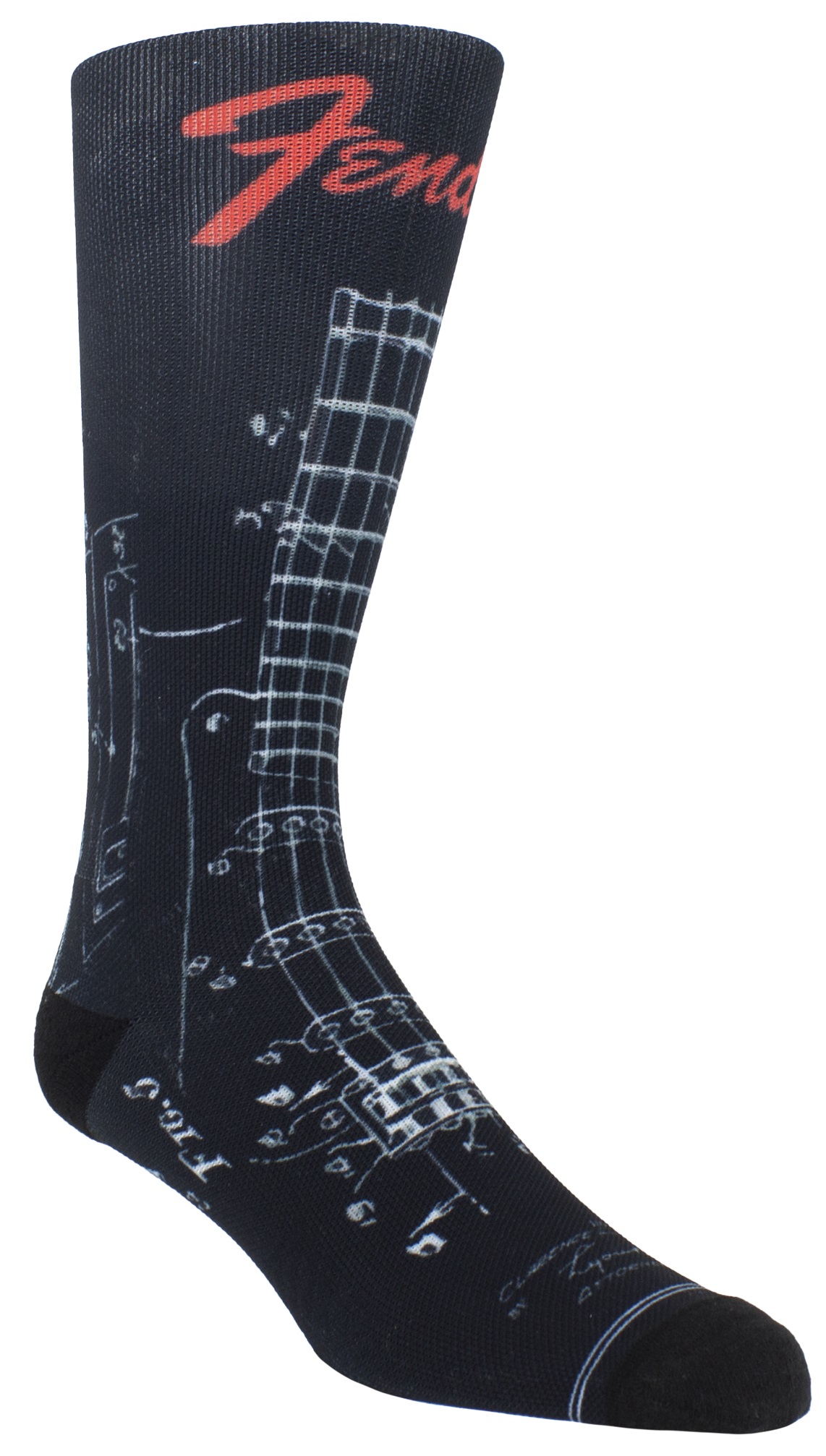 Levně Perri's Leathers Fender Dye Sublimated Crew Socks