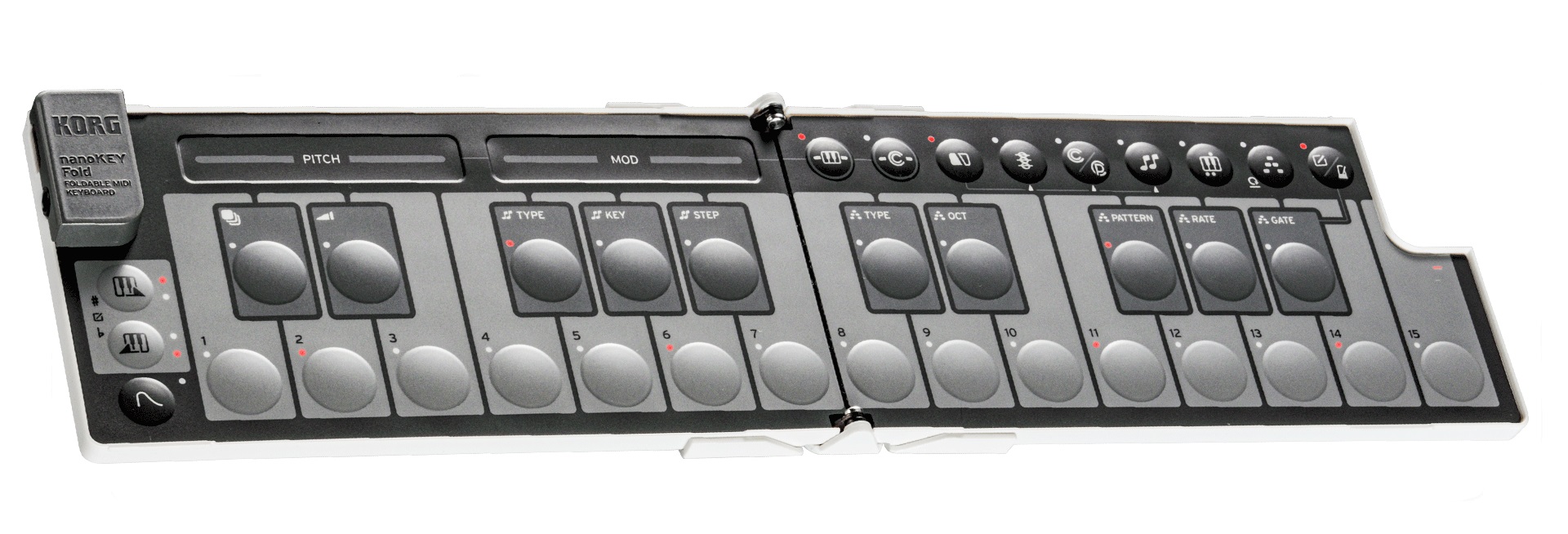 Korg nanoKEY Fold White (obrázek 6)