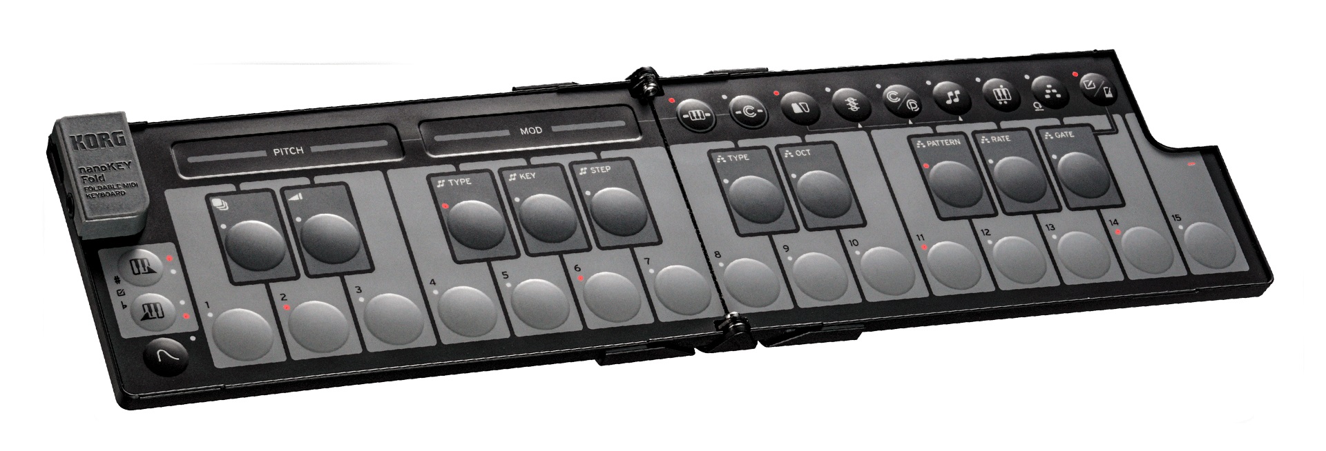 Korg nanoKEY Fold Black (obrázek 6)