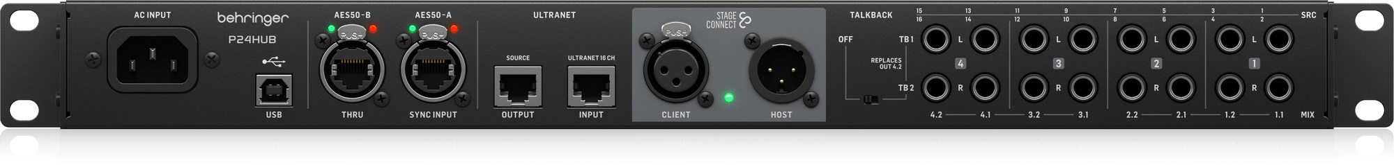 Behringer P24HUB (obrázek 3)