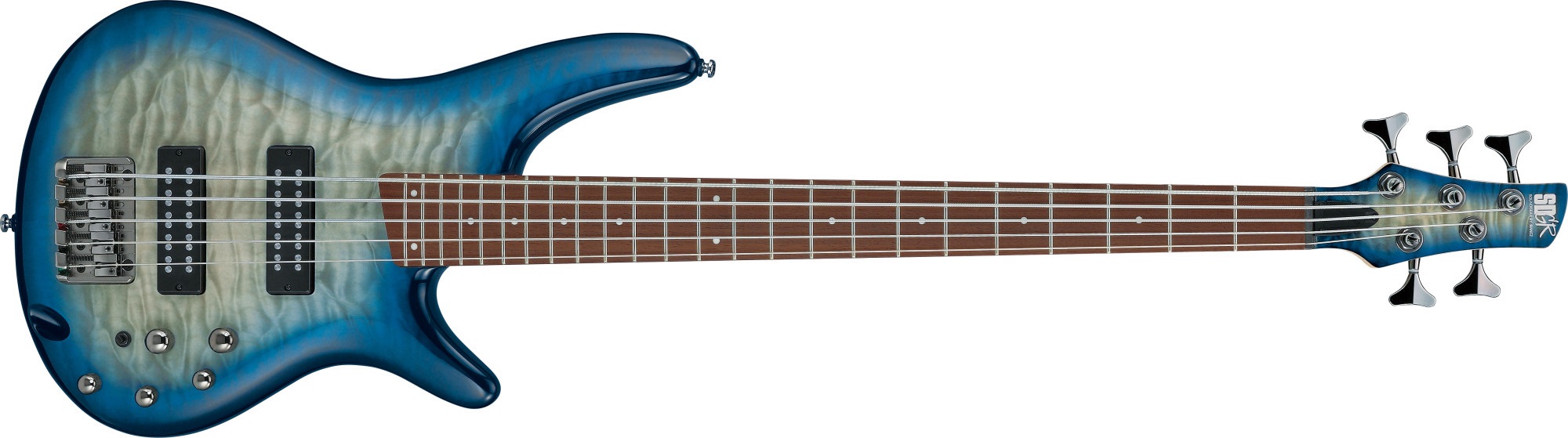 Ibanez SR405EQM Stained Cosmic Blue Starburst