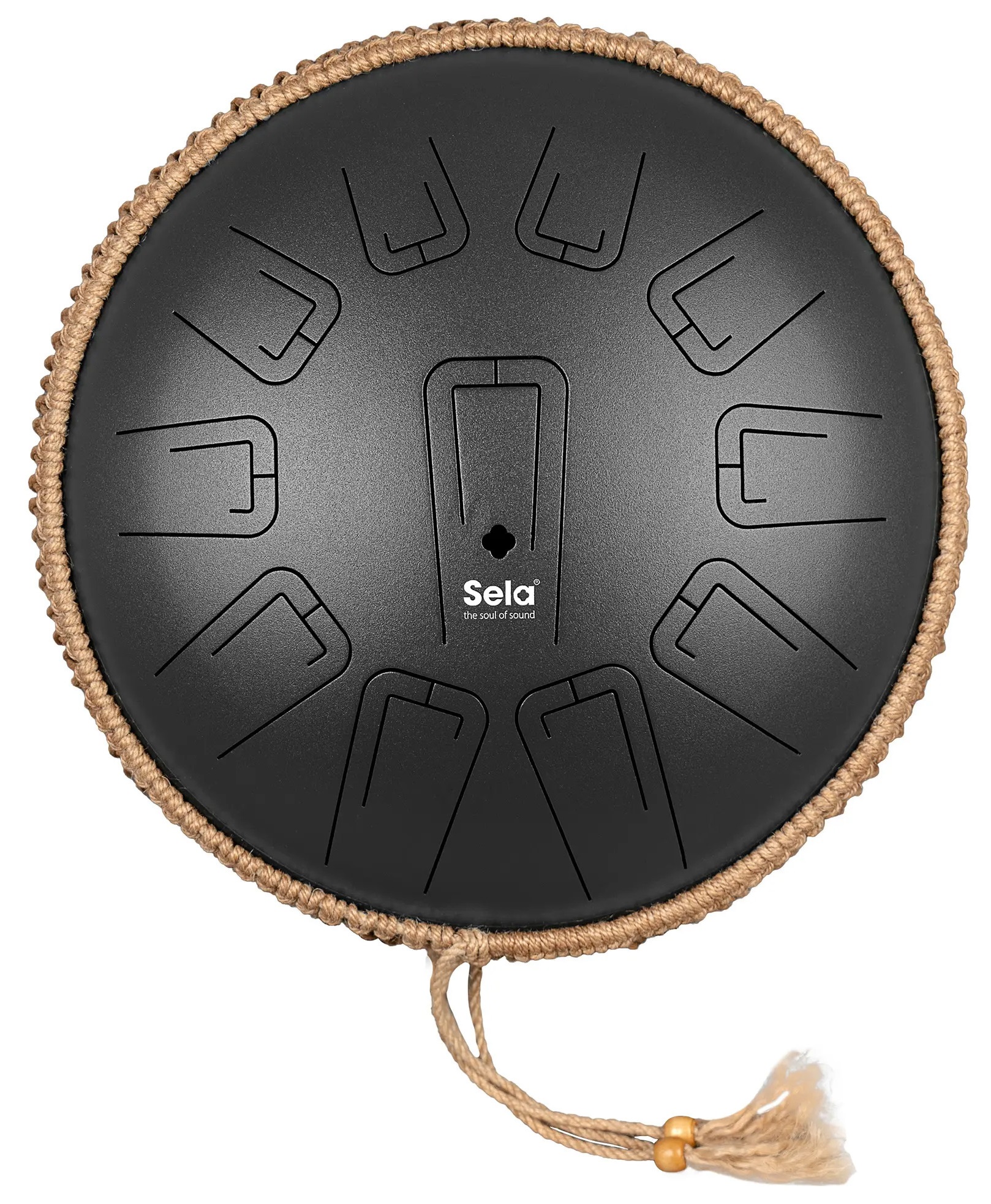 Levně Sela Unity Tongue Drum 13" C Minor Black 432 Hz
