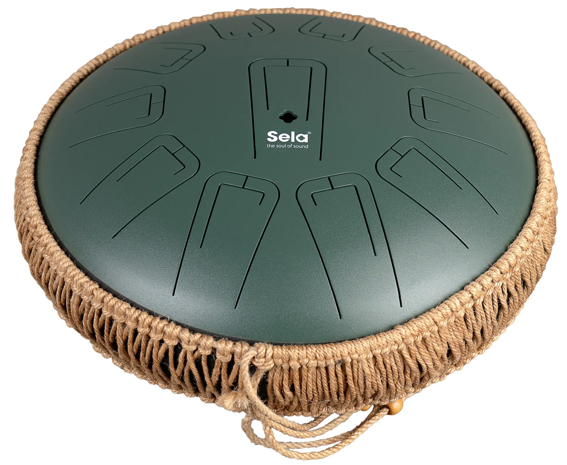 Sela Unity Tongue Drum 13" C Major Green 432 Hz (obrázek 3)