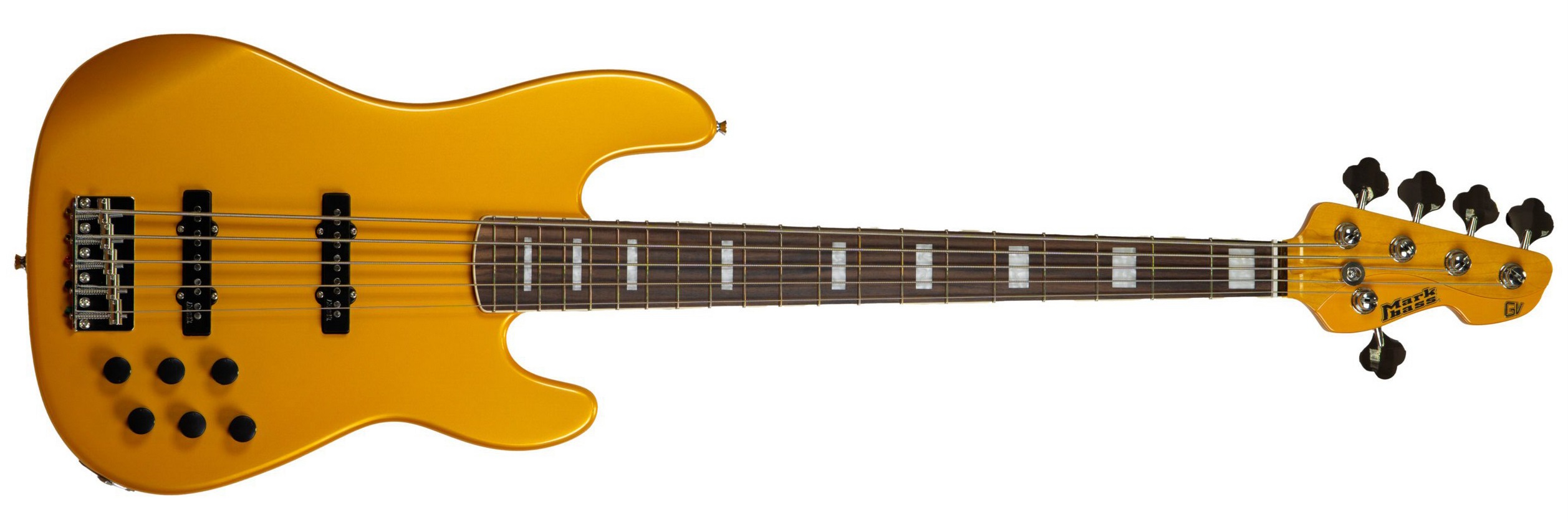 Levně Markbass GV5 Gloxy Metallic Yellow CR RW