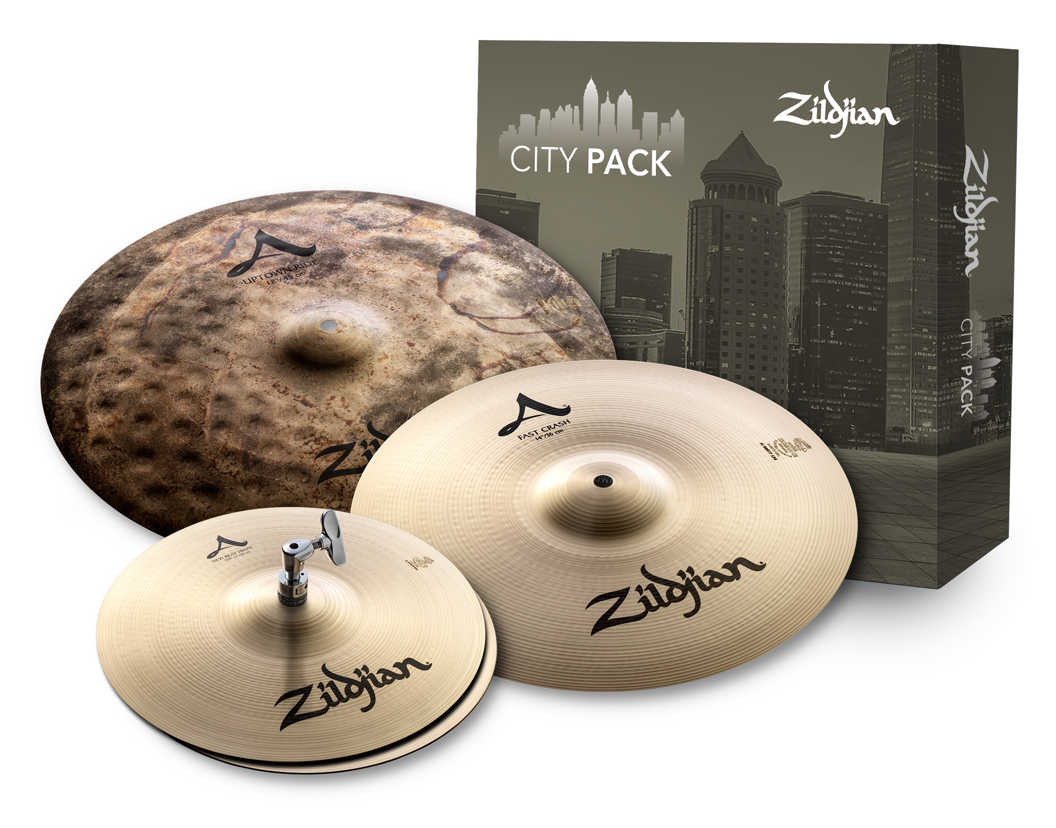 Levně Zildjian A City Pack (rozbalené)