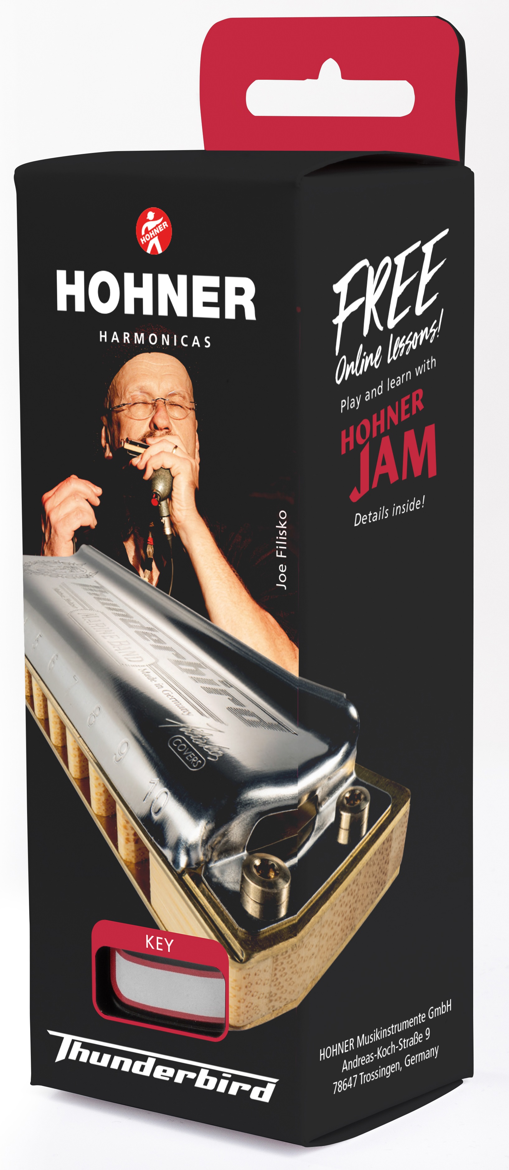 Hohner Marine Band Thunderbird G-major, low octave (obrázek 6)