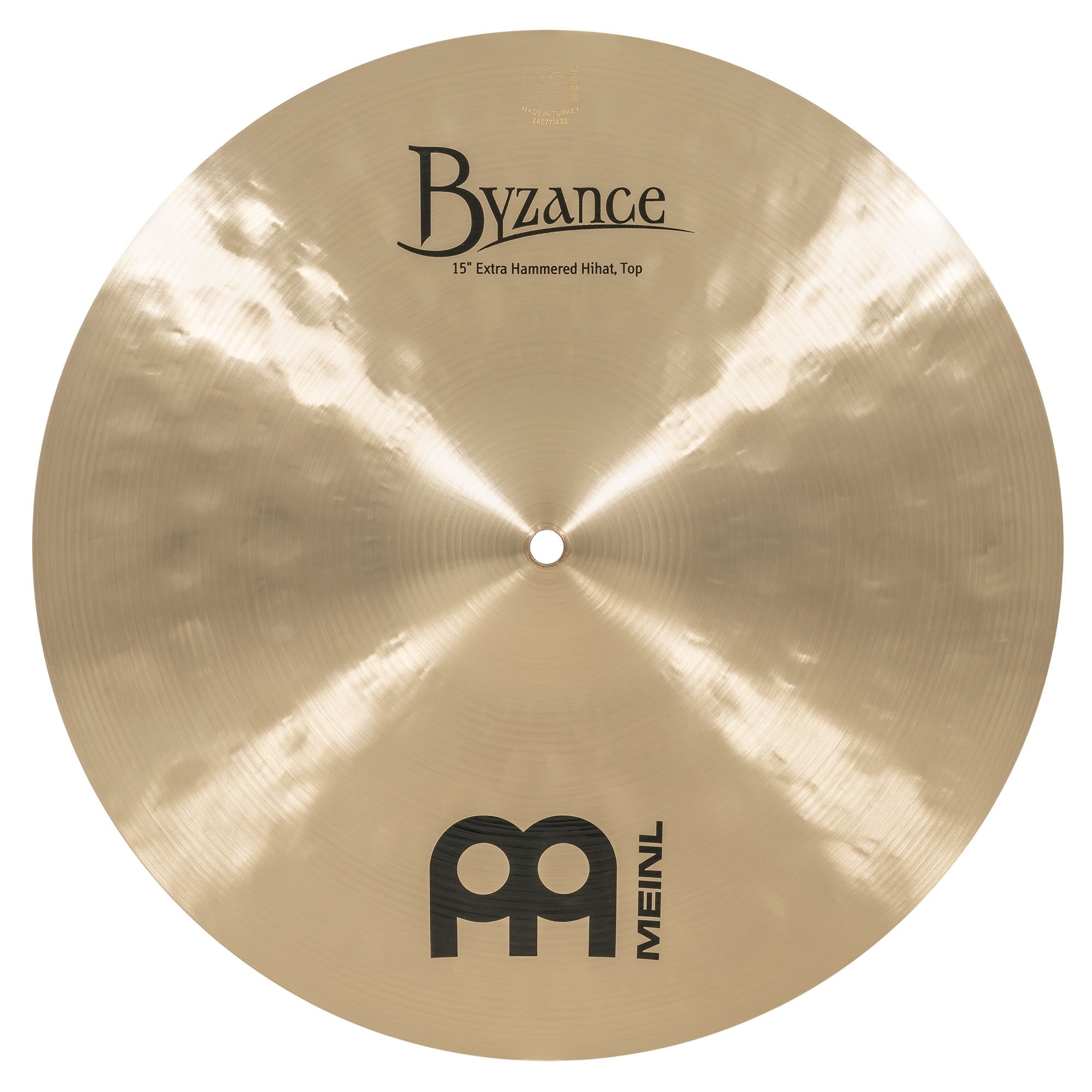 Meinl 15" Byzance Traditional Extra Hammered Hihat (obrázek 3)