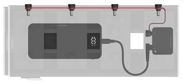D'Addario XPND Pedal Power Battery Kit (obrázek 3)