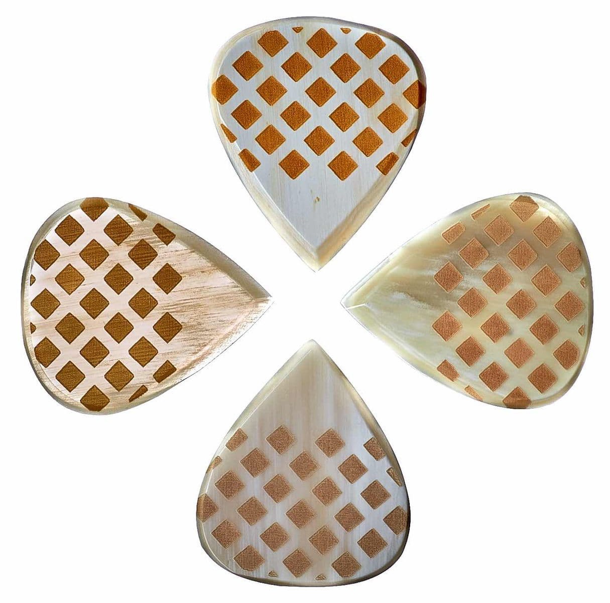 Levně Timber Tones Grip Tones Mini White Horn 4-Pack