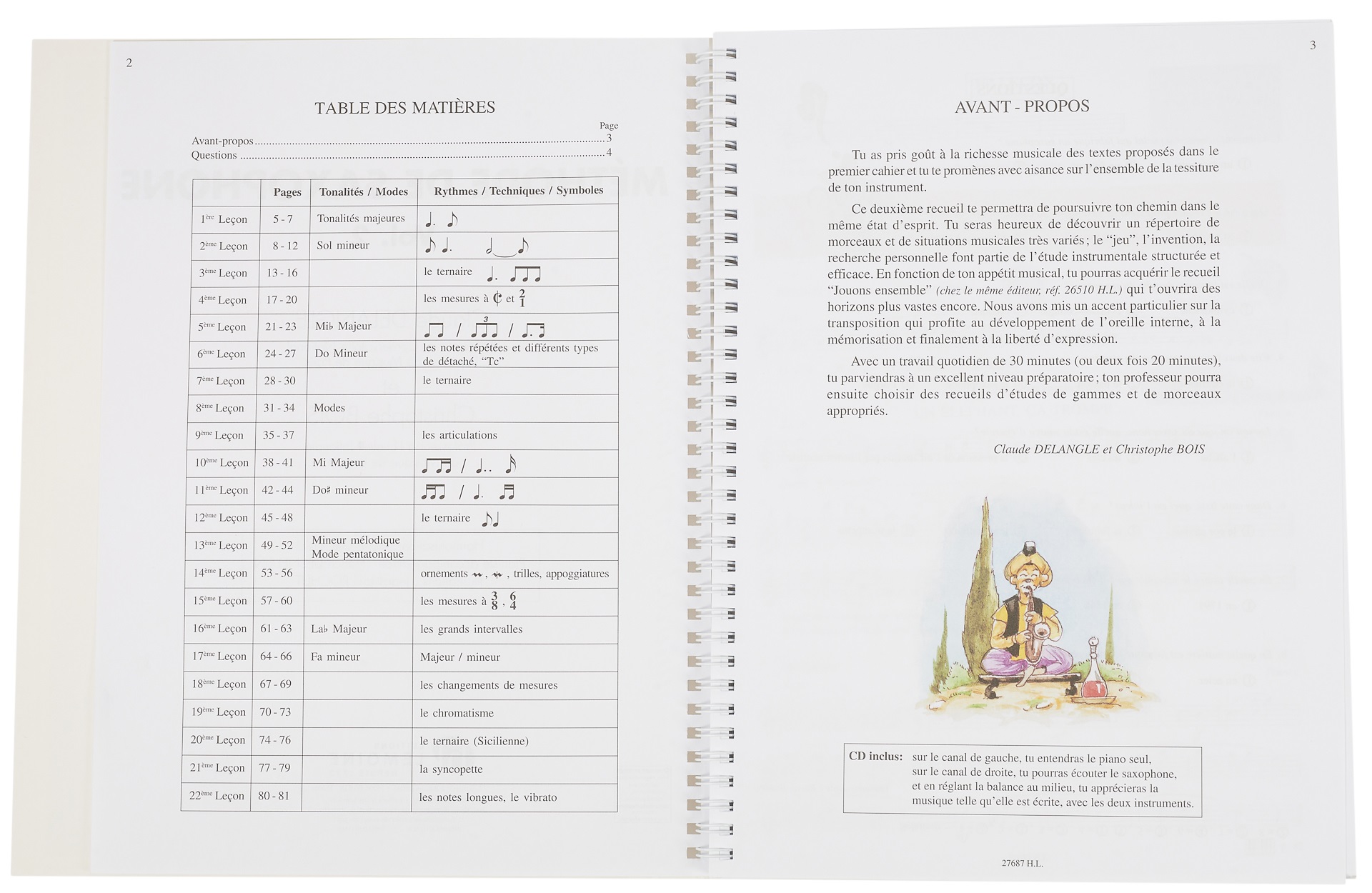 MS Méthode de saxophone Vol.2 (obrázek 3)