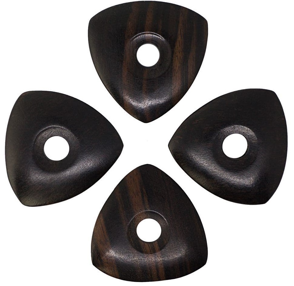 Levně Timber Tones Star Tones African Ebony 4-Pack
