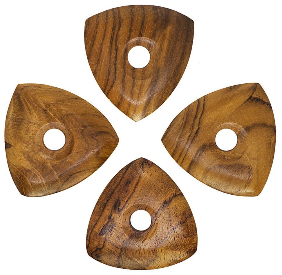 Levně Timber Tones Star Tones Indian Teak 4-Pack