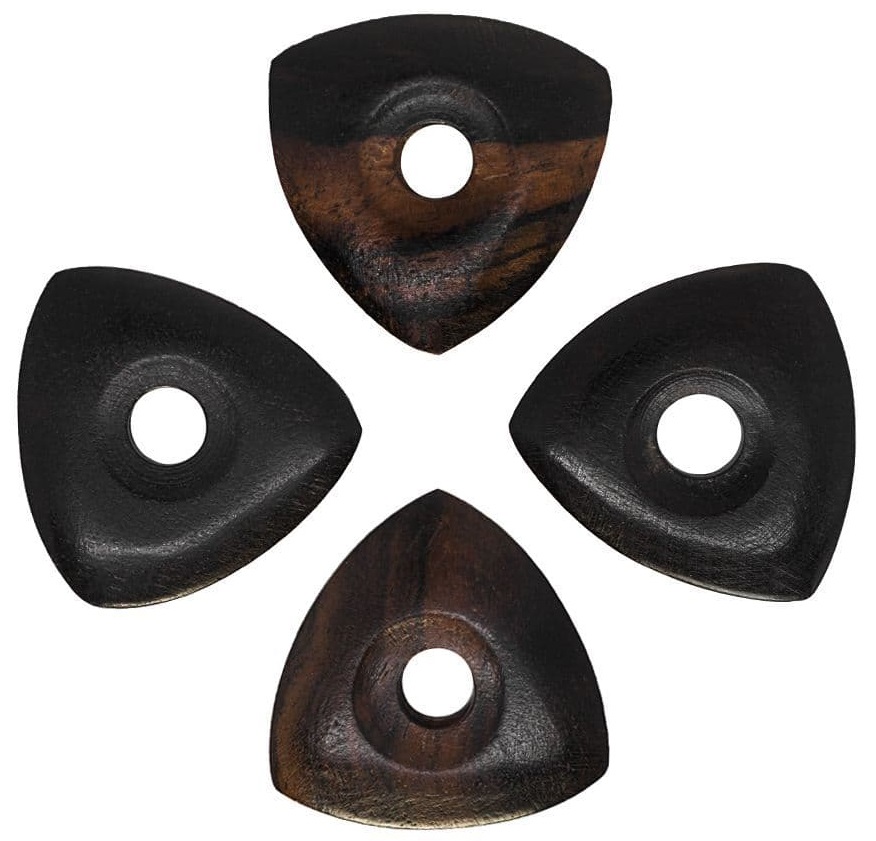 Levně Timber Tones Moon Tones African Ebony 4-Pack