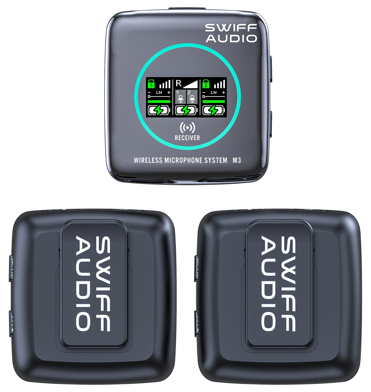 Swiff M3 PRO Wireles Microphone System (obrázek 4)