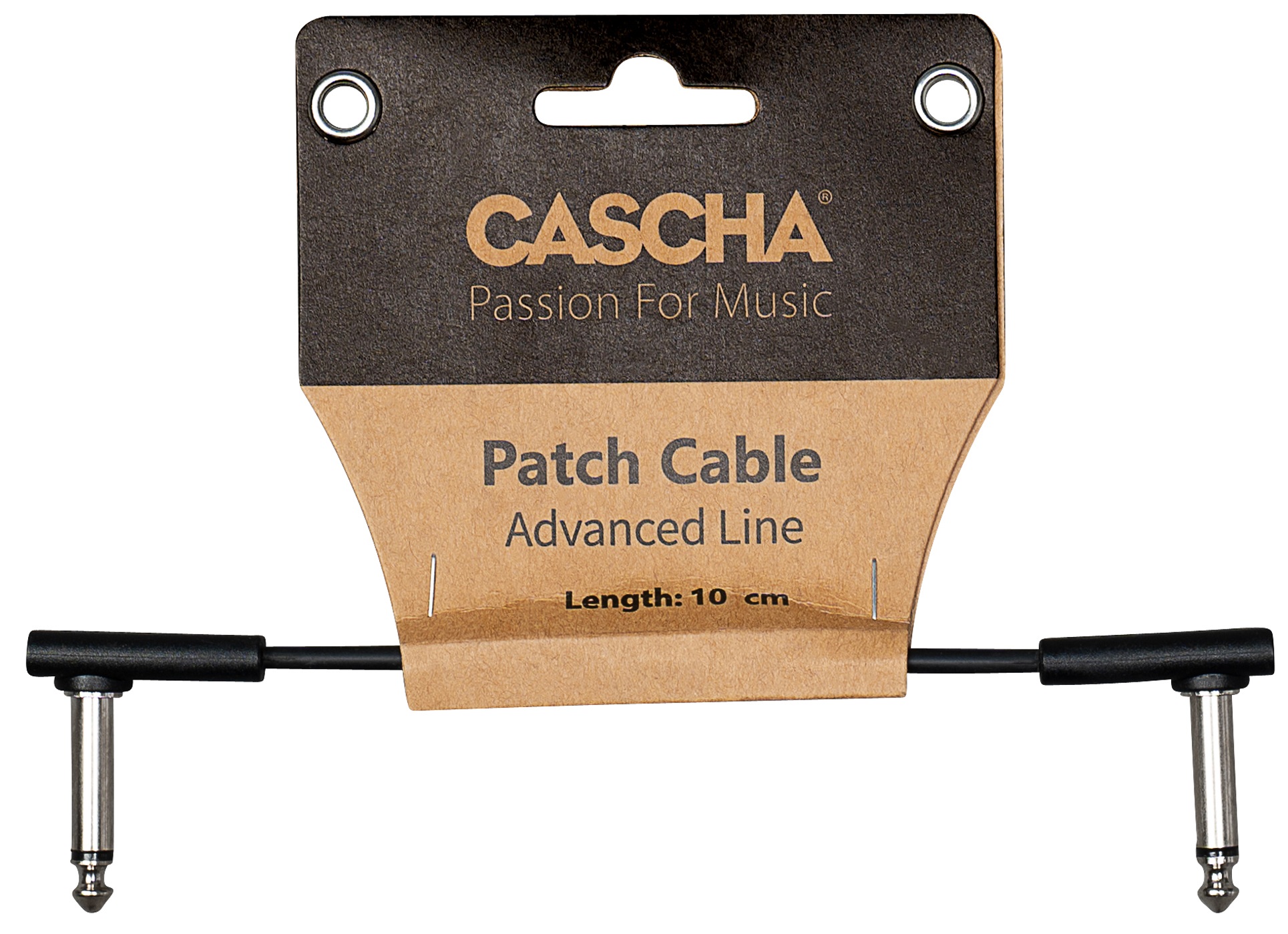 Cascha Advanced Line Patch Cable Flat Black 10cm (obrázek 4)