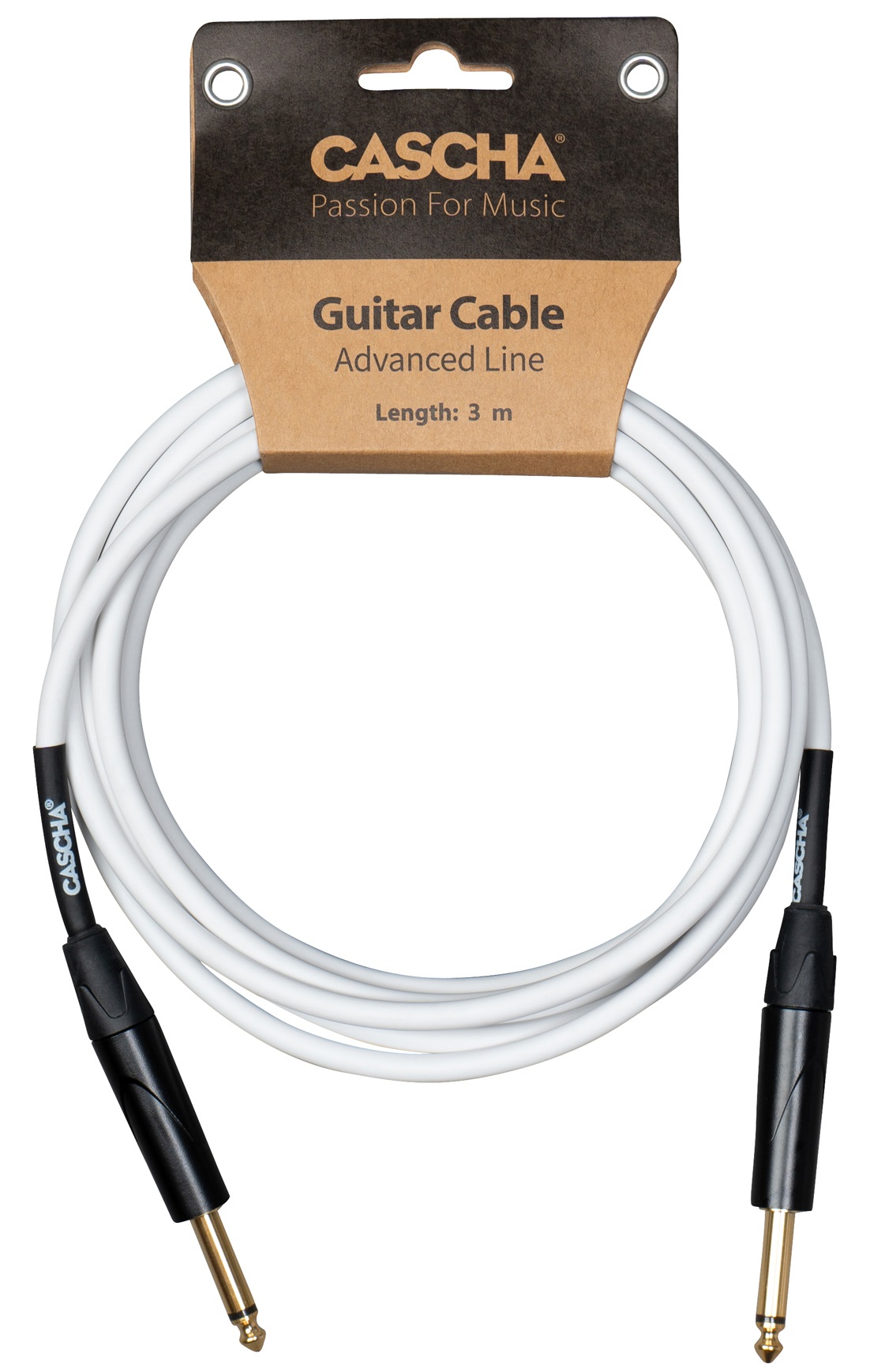 Cascha Advanced Line Guitar Cable White 3m (obrázek 4)