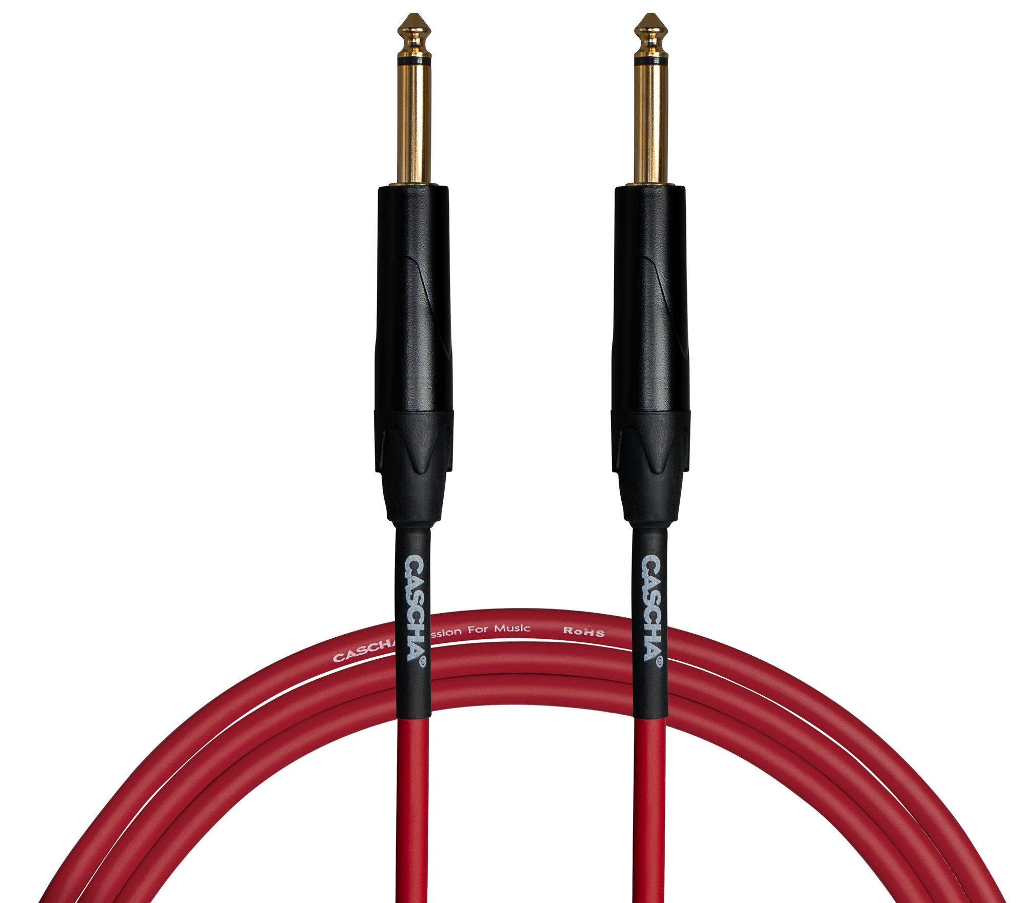 Cascha Advanced Line Guitar Cable Red 3m (obrázek 3)