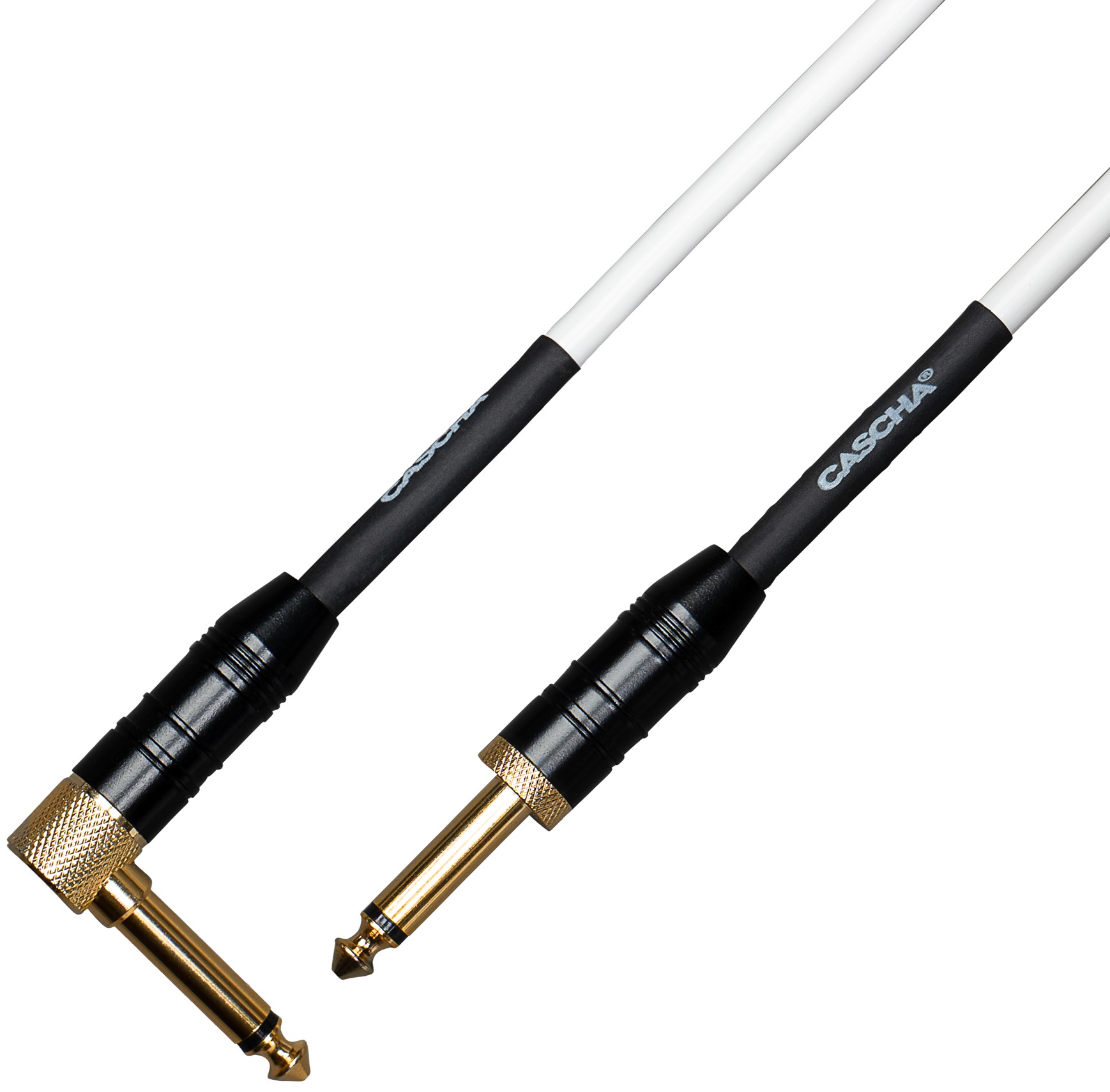 Cascha Advanced Line Guitar Cable Curly White 6m (obrázek 3)