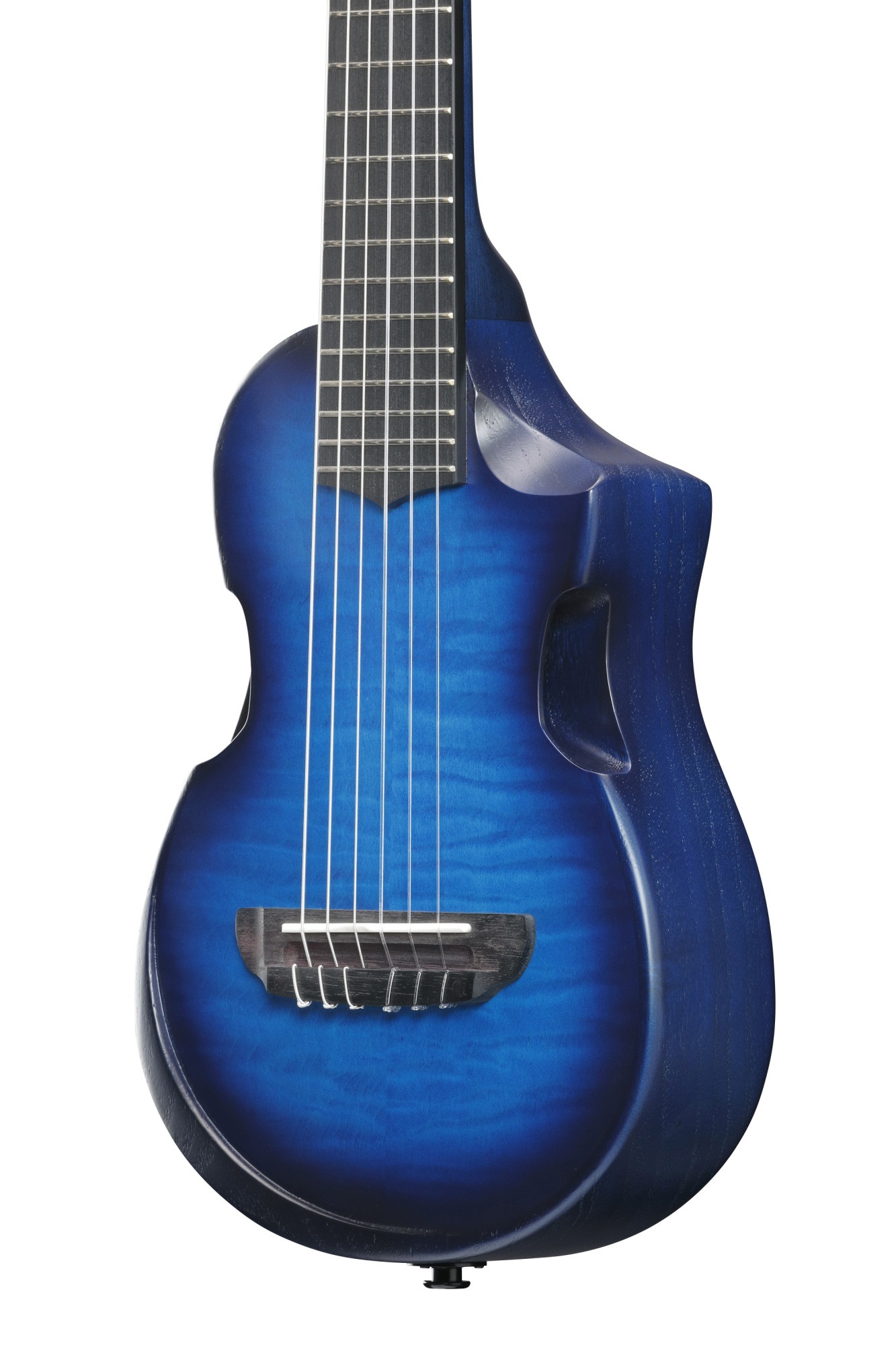 Ibanez AUP10FMNE Transparent Blue Sunburst (obrázek 3)