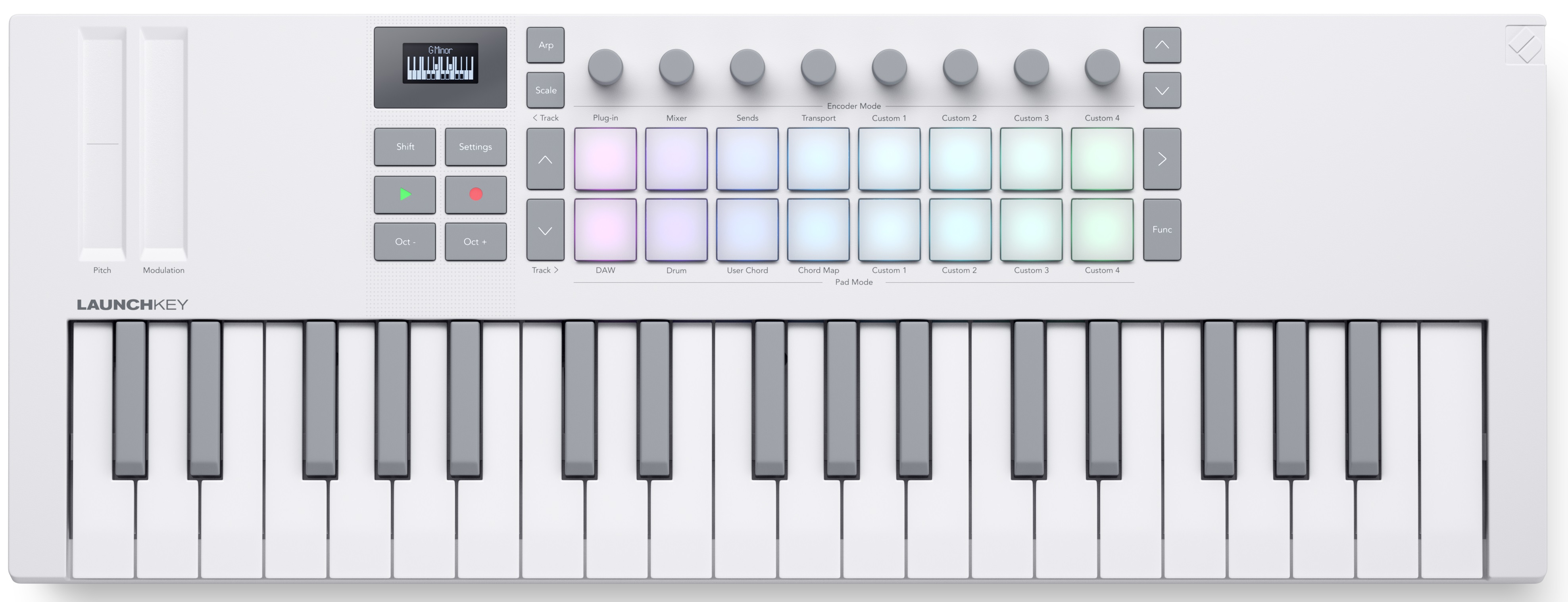 Levně Novation Launchkey Mini 37 MK4 White