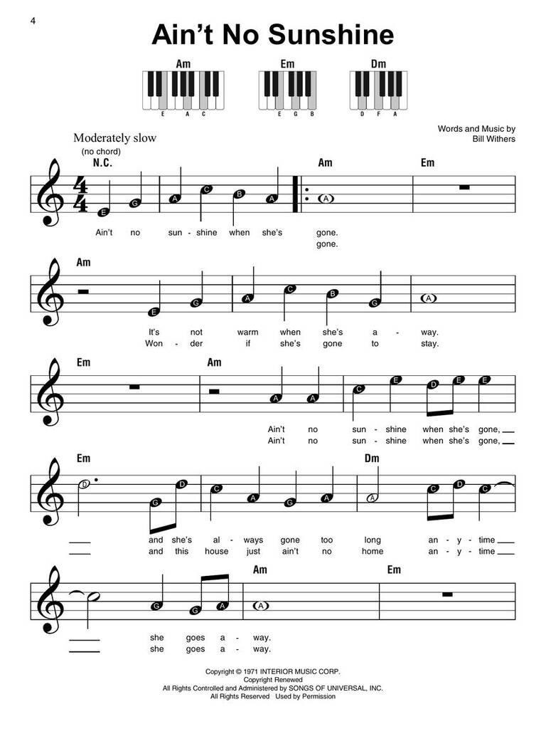 MS The 1970s - Super Easy Songbook (obrázek 6)