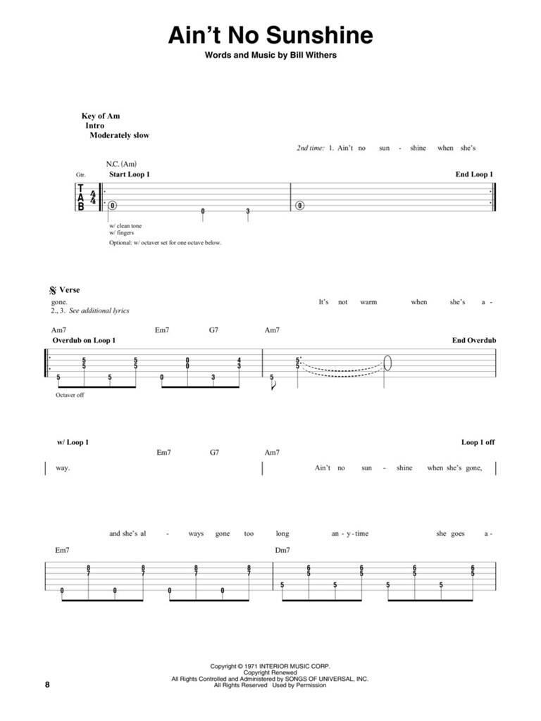 MS Looper Pedal Songbook (obrázek 4)