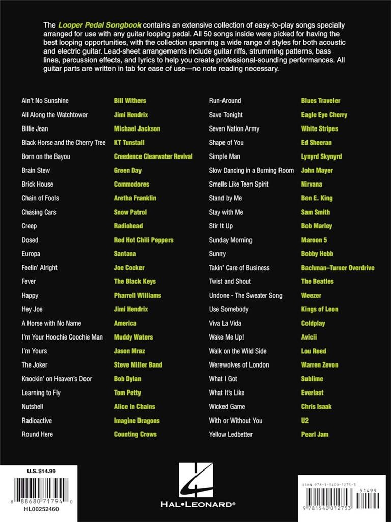 MS Looper Pedal Songbook (obrázek 6)